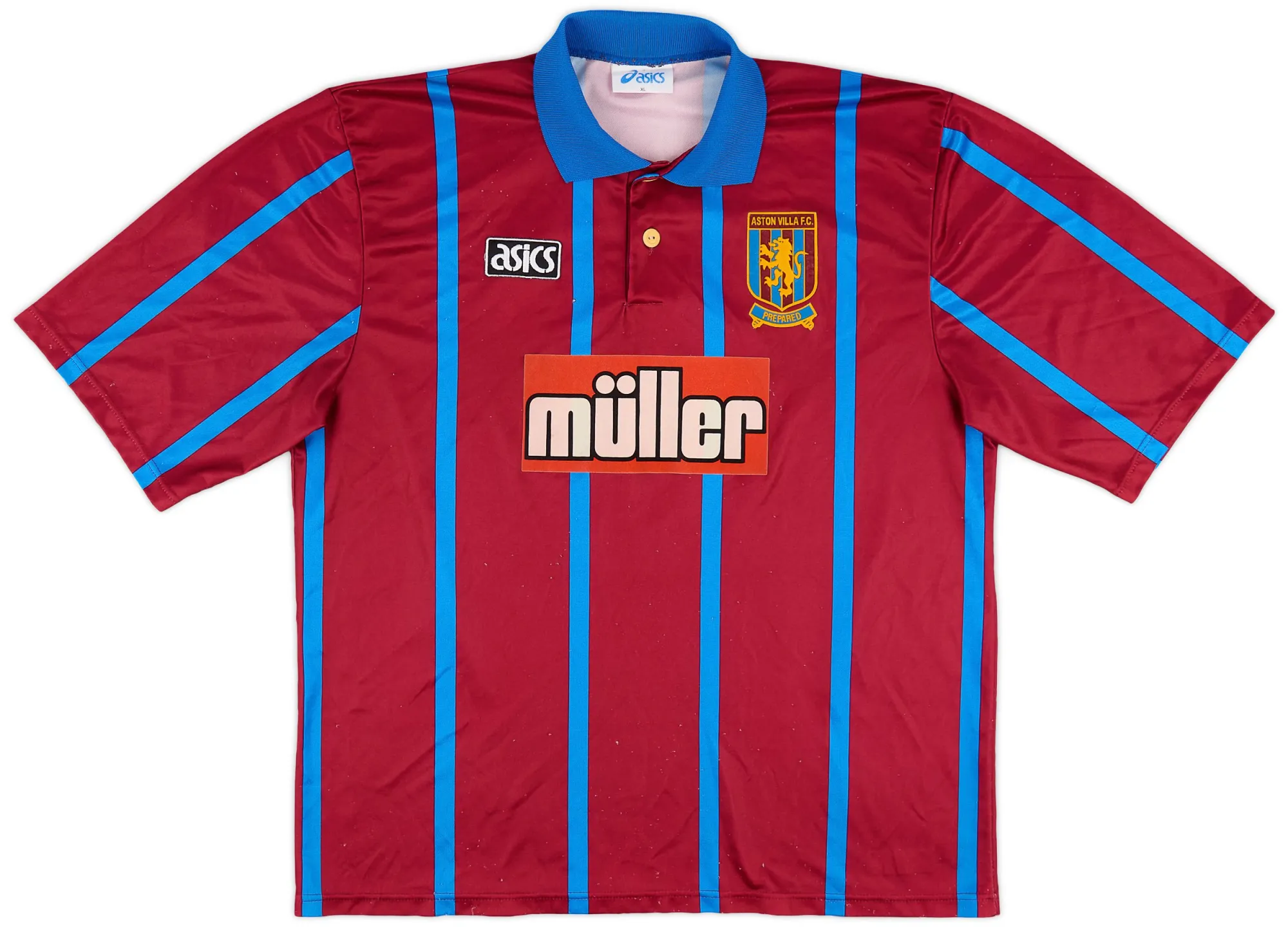 Asics Aston Villa Mens SS Home Shirt 1993/95 | AVLH9391-1867