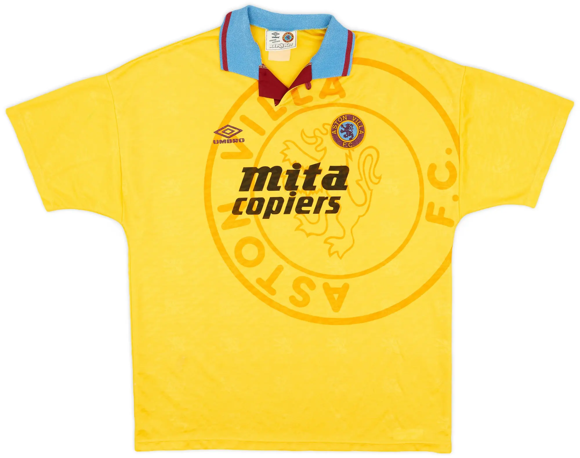 Umbro 1991-93 Aston Villa Third Shirt - 8/10 - (XL)