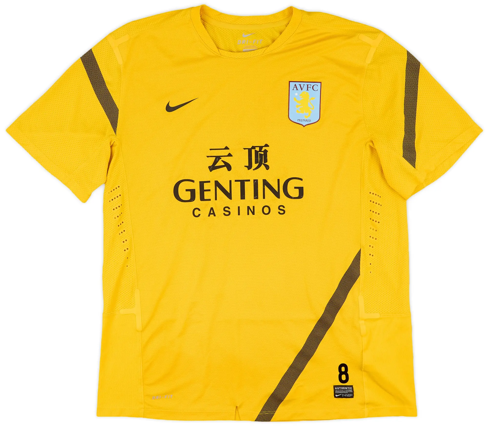 2011-12 Aston Villa Nike Training Shirt - 8/10 - (M)