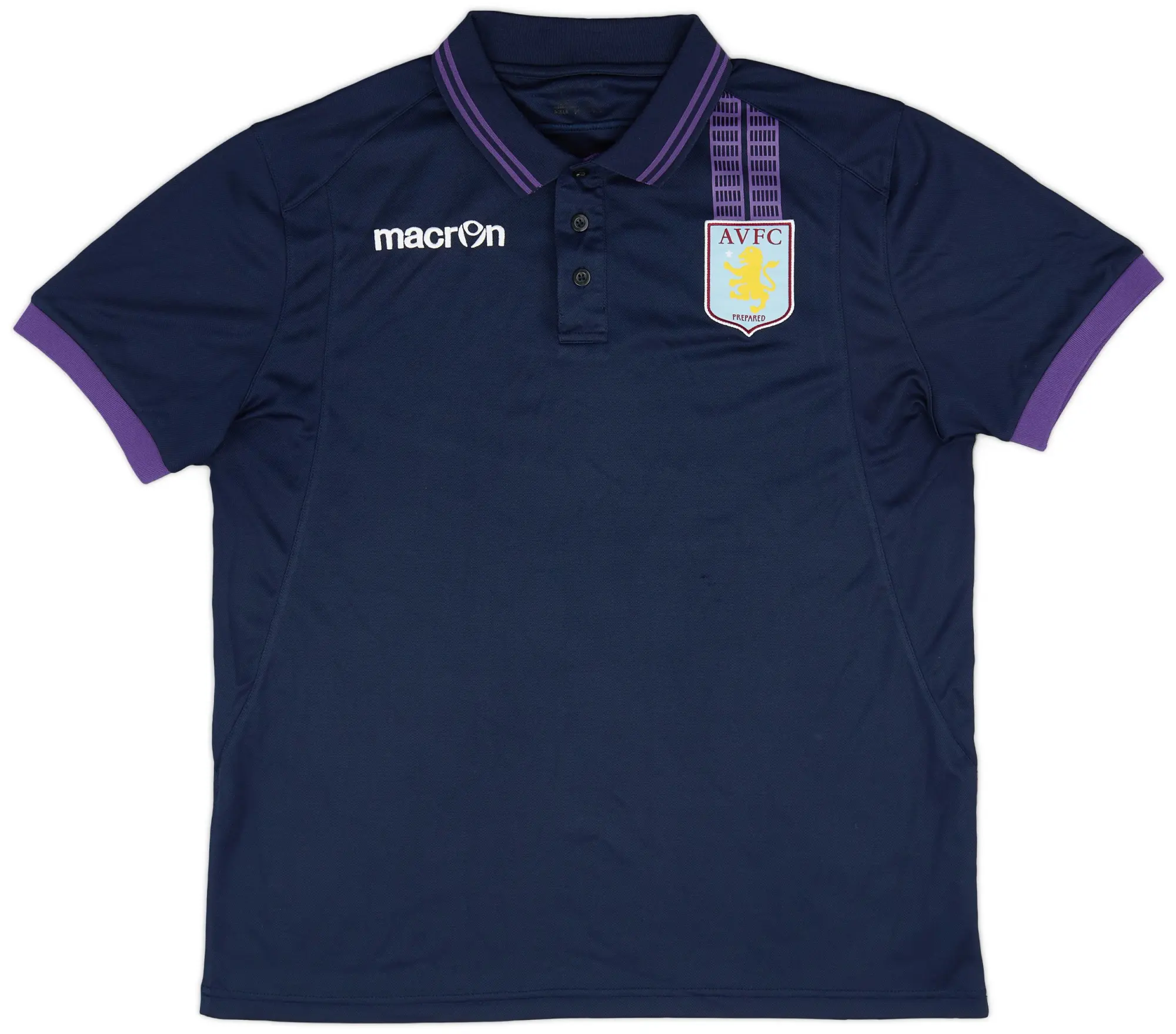 2012-13 Aston Villa Macron Training Polo Shirt - 9/10 - (XXL)