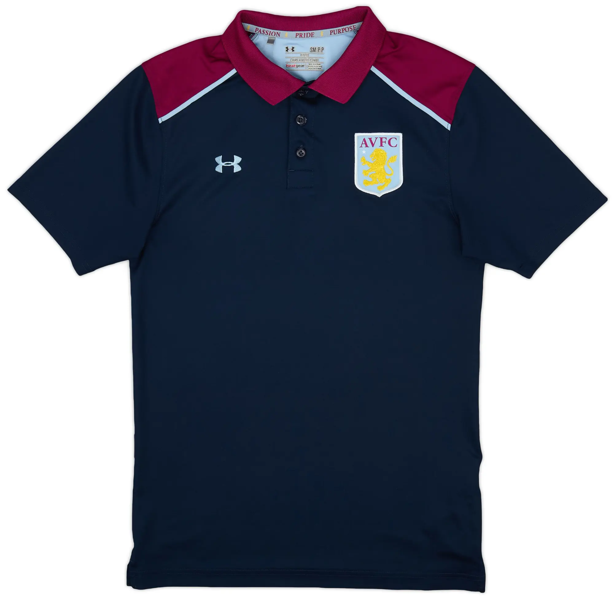 2016-17 Aston Villa Under Armour Training Polo - 10/10 - (S)