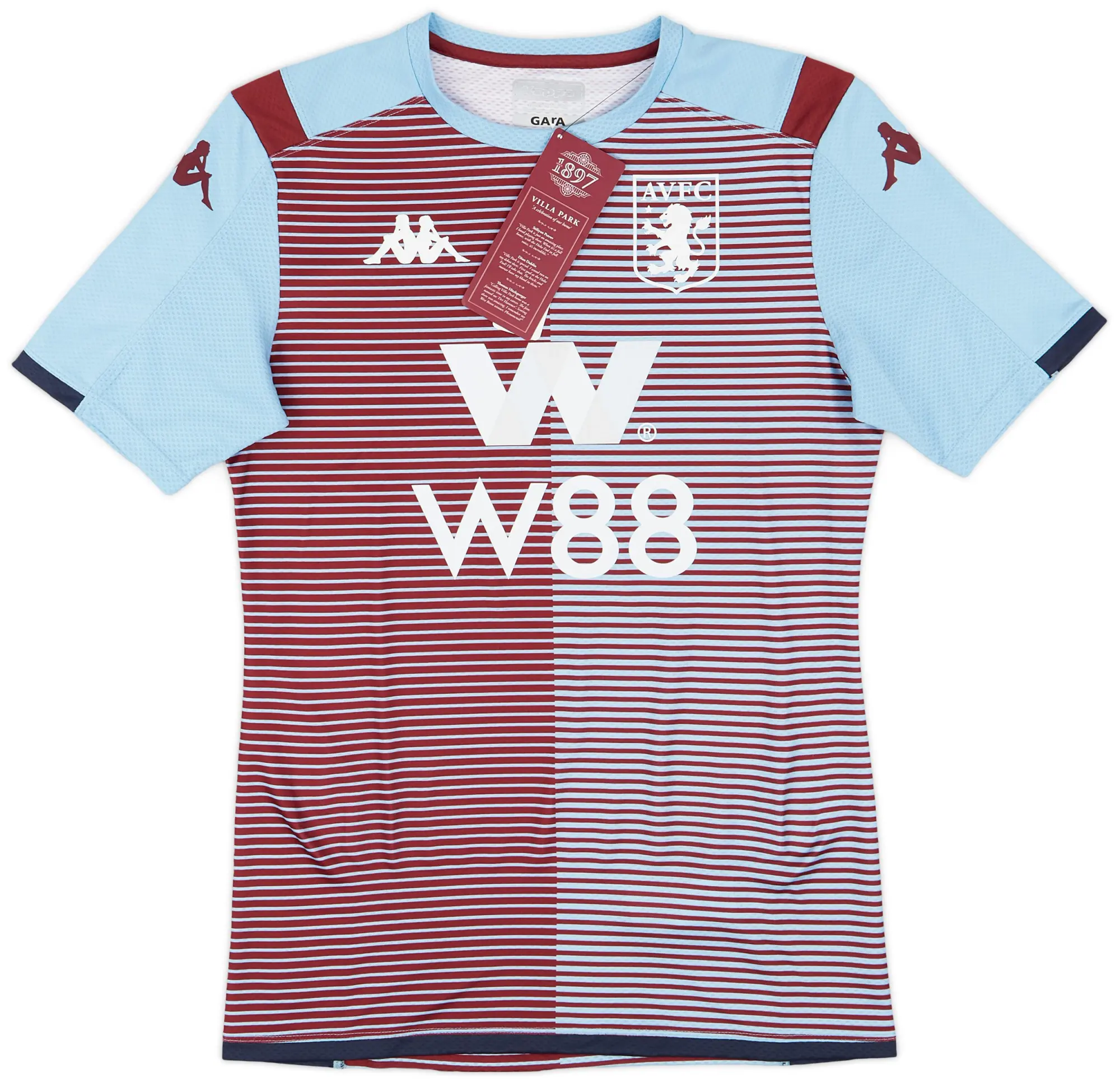 2019-20 Aston Villa Kappa Pre-Match Training Shirt (M)
