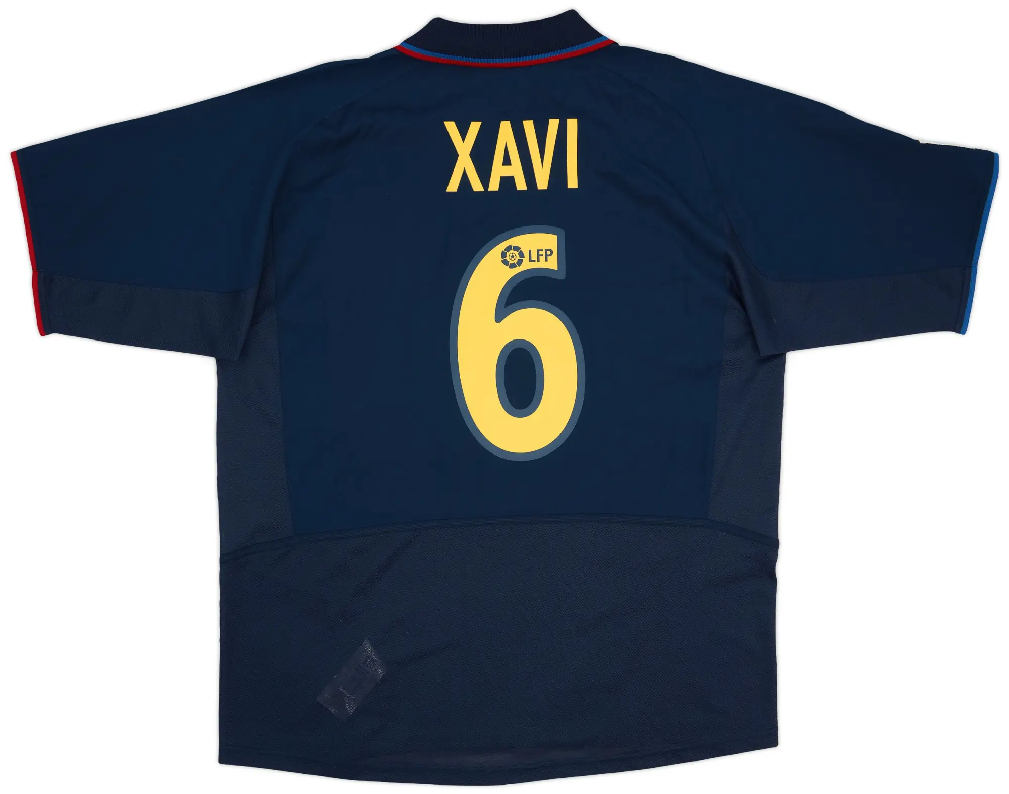 Nike 2002-03 Barcelona Away Shirt Xavi #6 - 9/10 - (XL