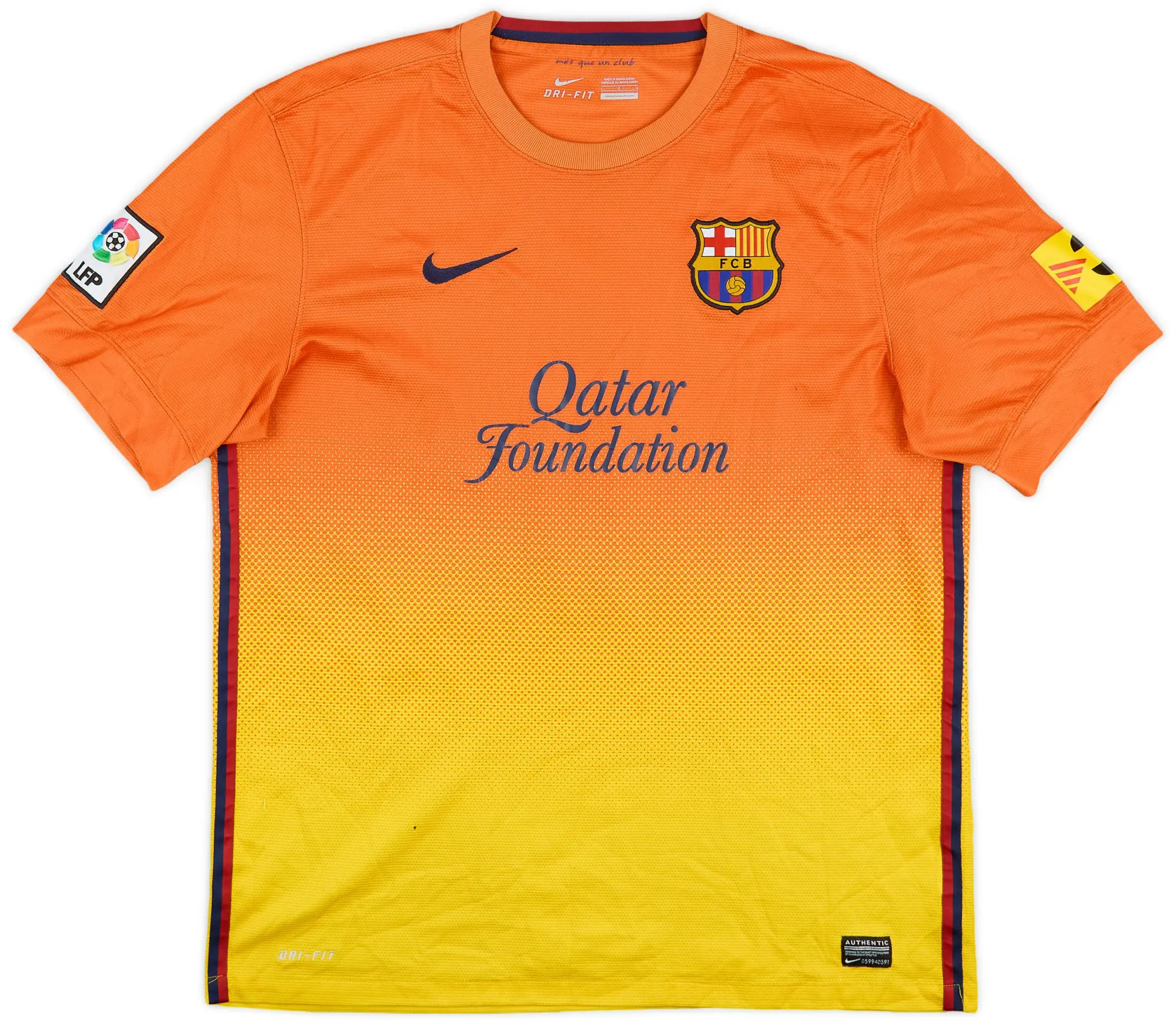 Nike 2012-13 Barcelona Away Shirt Messi #10 - 7/10 - (L)