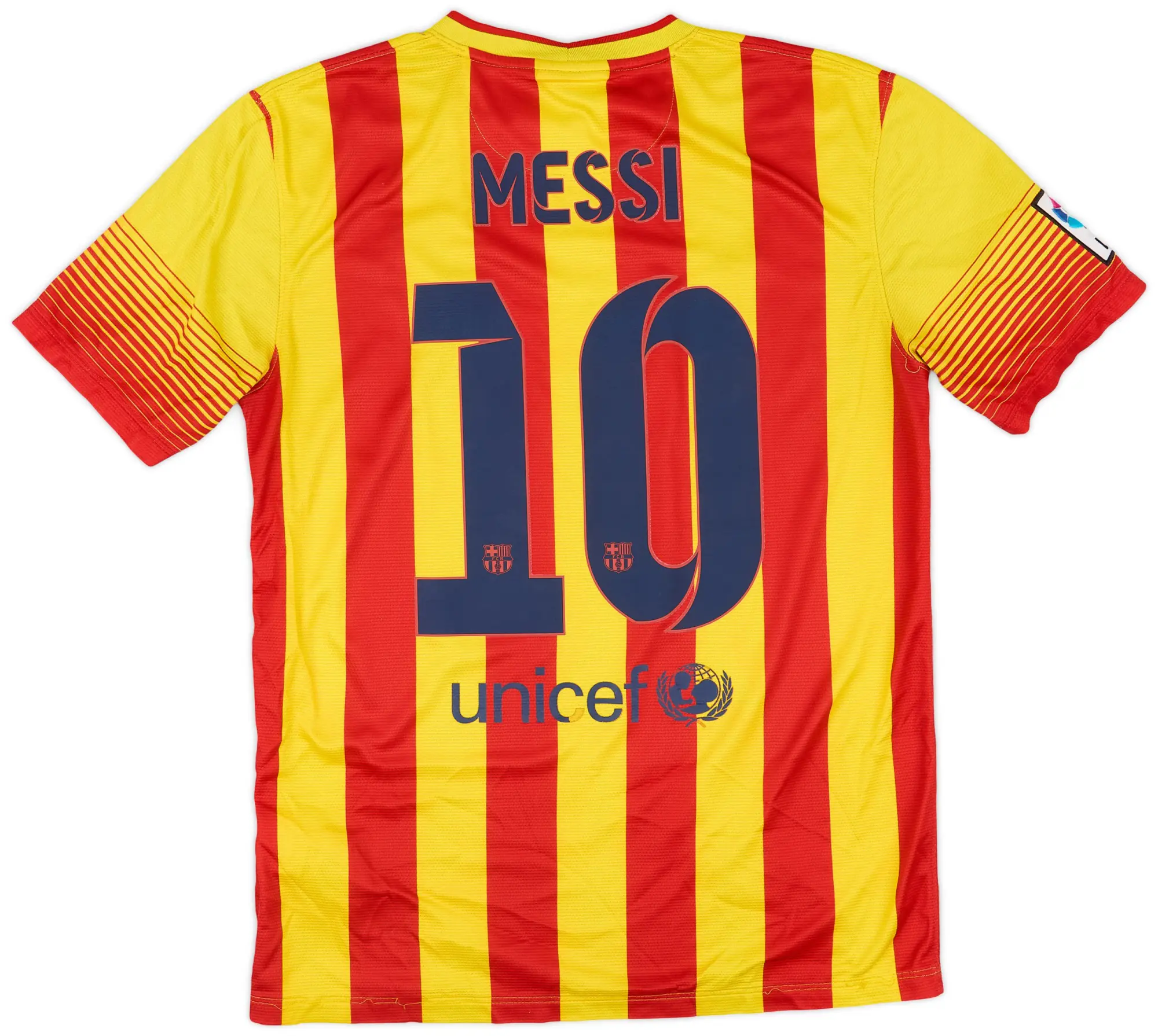 Nike 2013-15 Barcelona Away Shirt Messi #10 - 8/10 - (M)