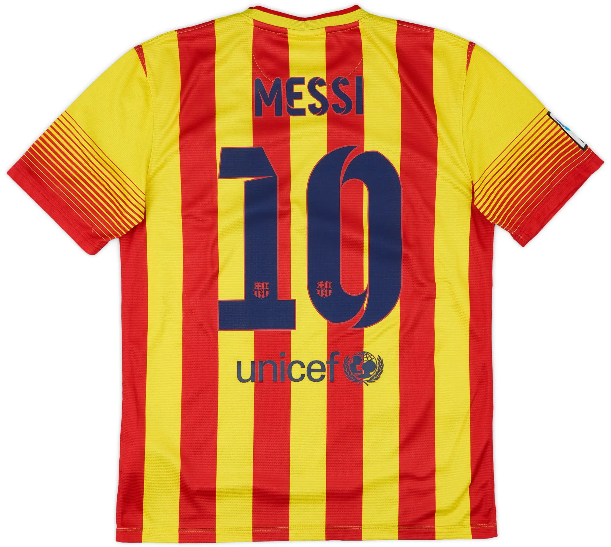 Nike 2013-15 Barcelona Away Shirt Messi #10 - 8/10 - (M)