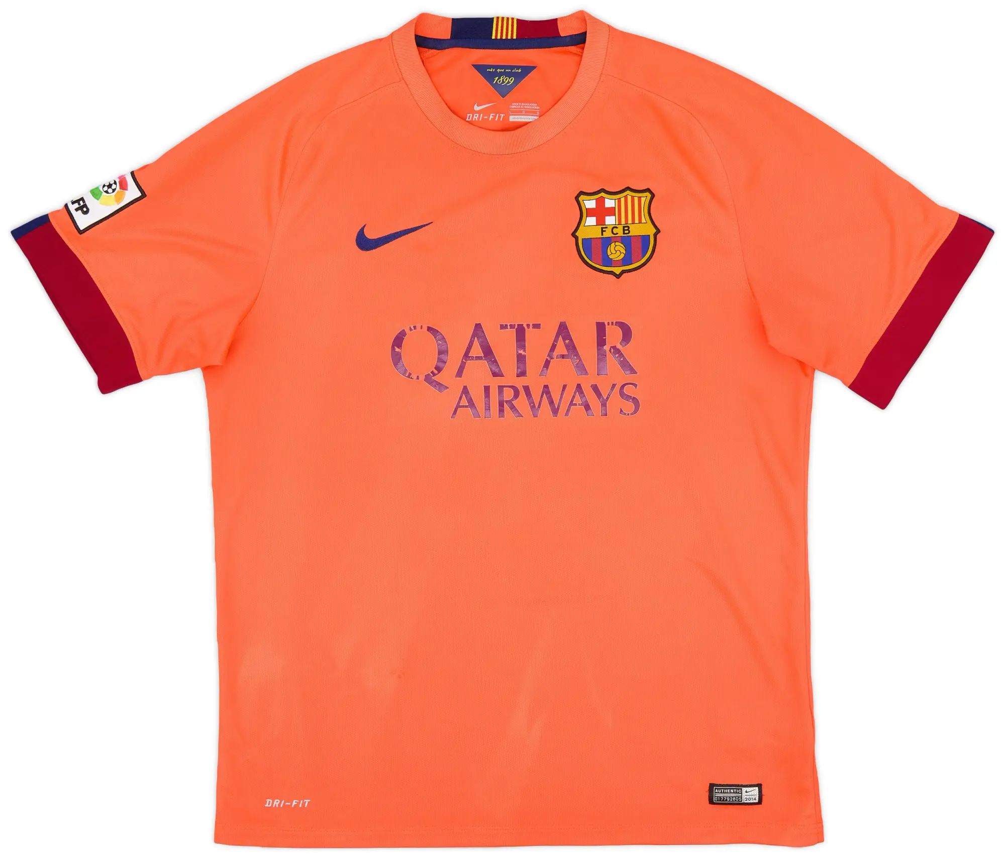 Nike 2014-15 Barcelona Away Shirt - 5/10 - (L)