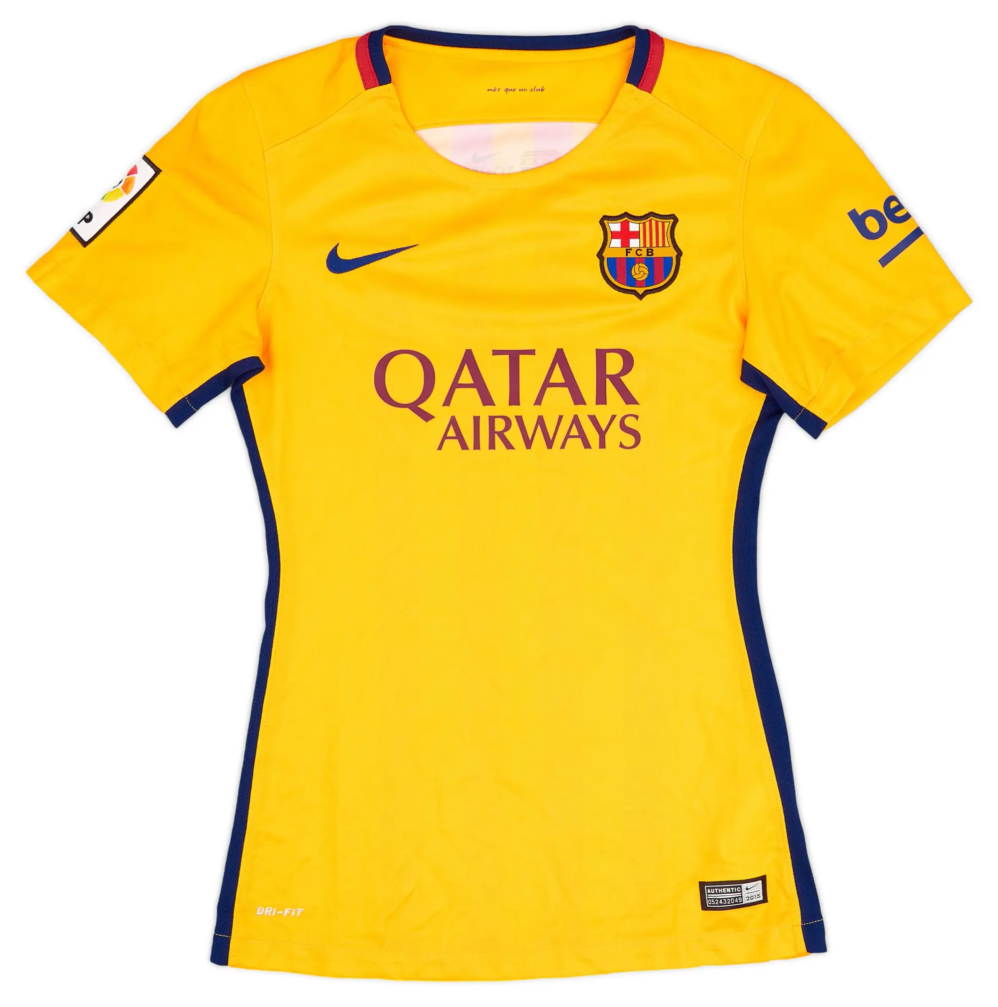 Nike 2015-16 Barcelona Away Shirt - 9/10 - (Women's XS)