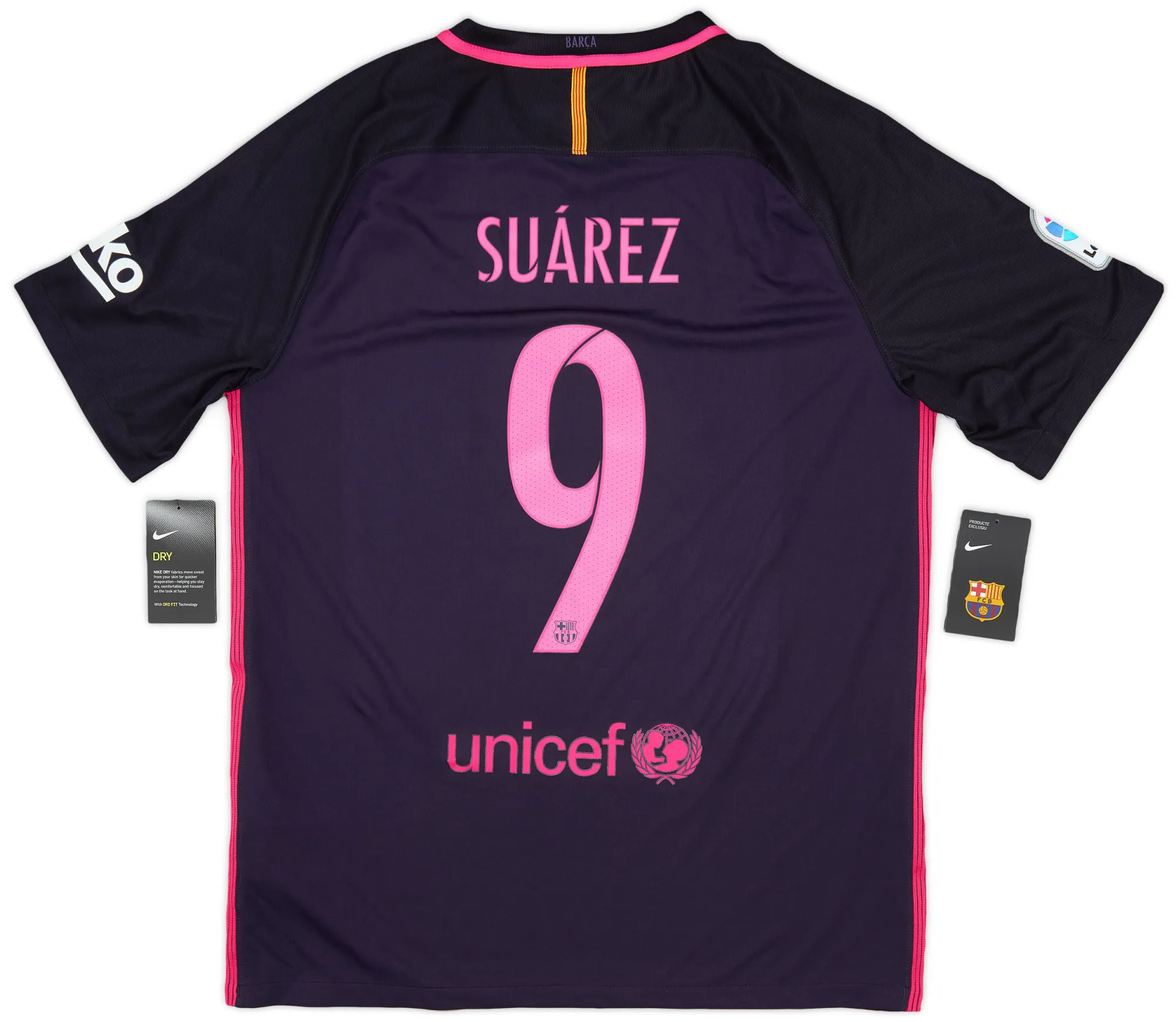 Nike Barcelona Mens SS Away Shirt 2016/17 BARA16-660