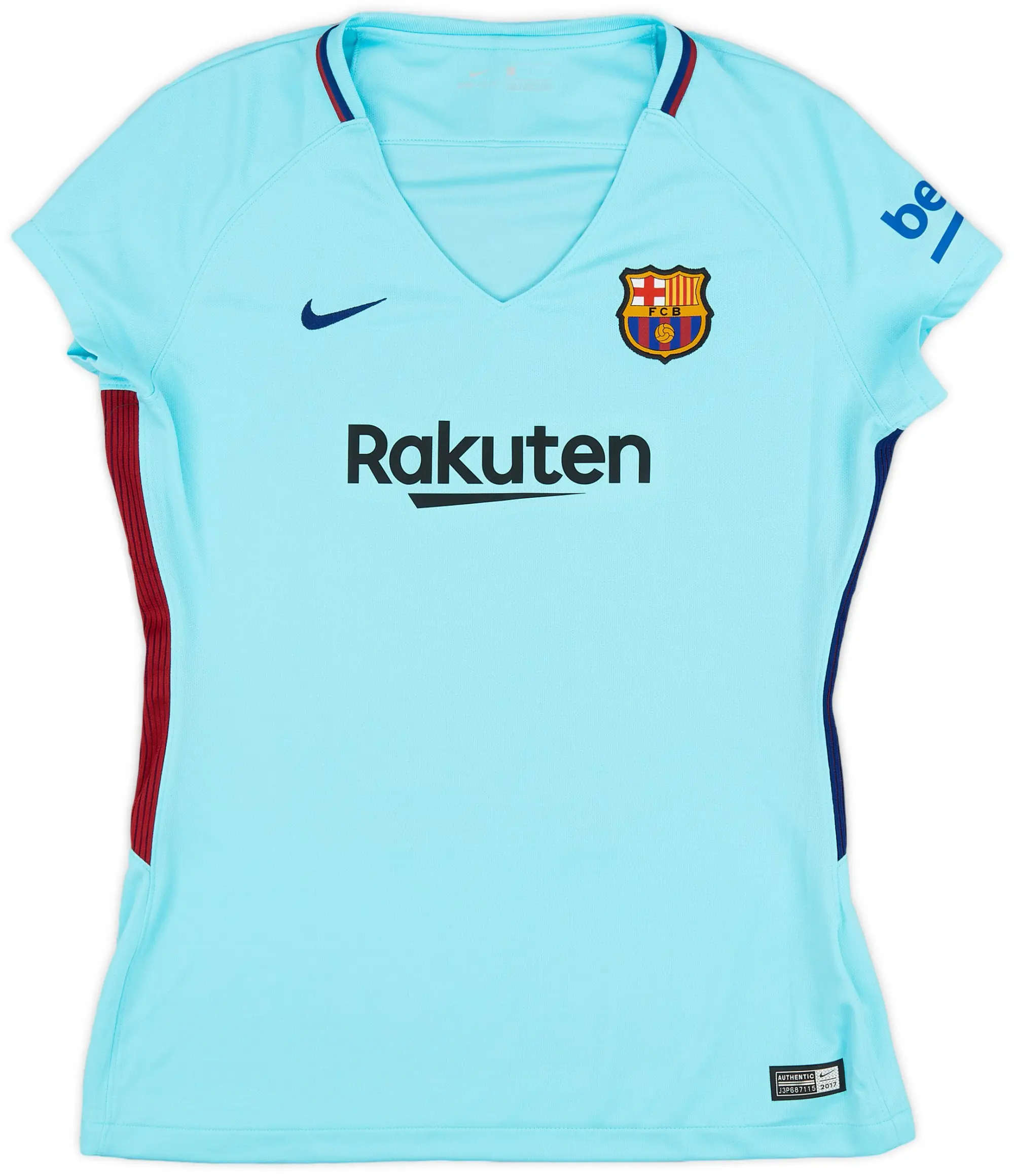 Nike 2017-18 Barcelona Away Shirt - 9/10 - (Women's L)