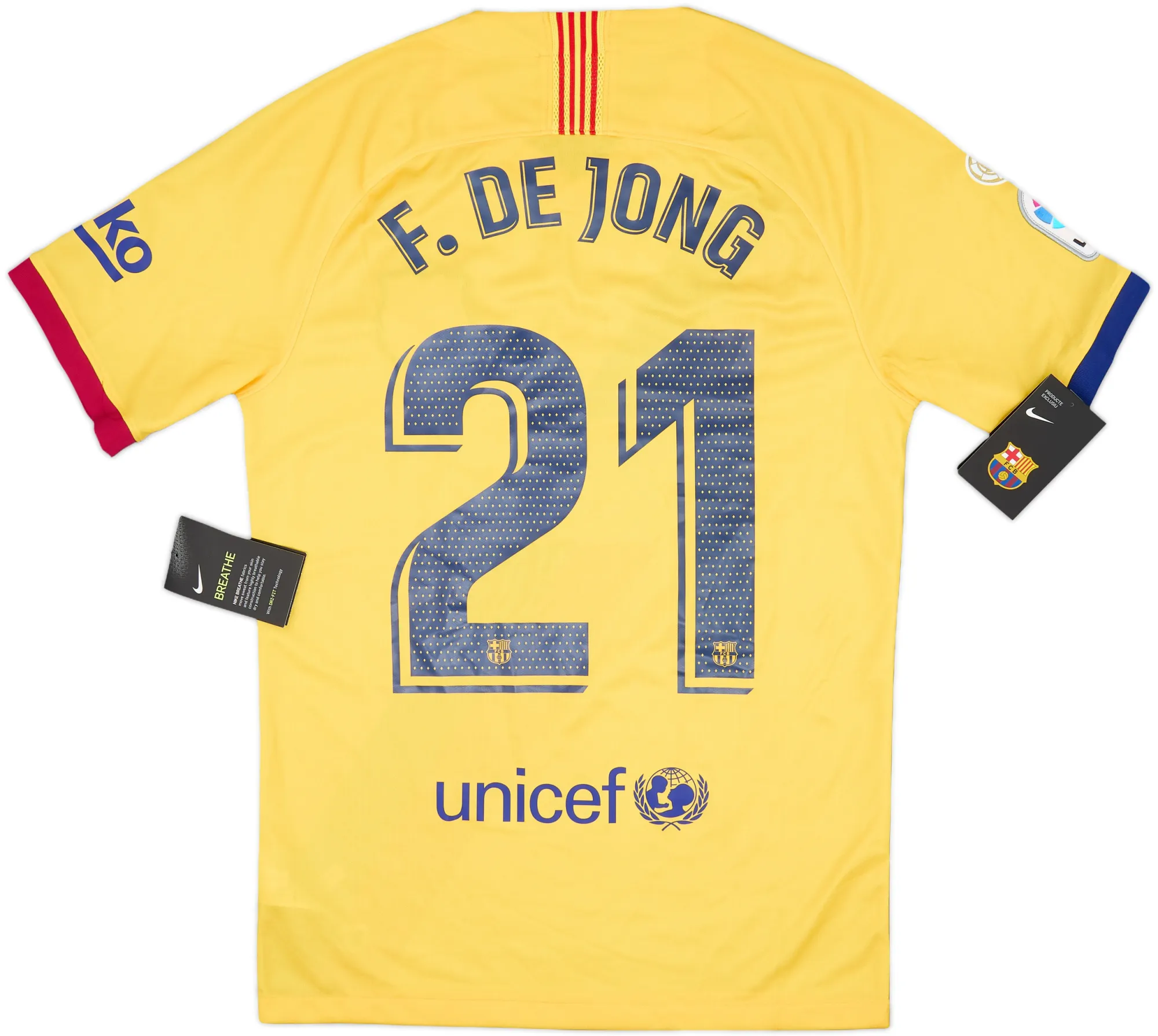 Nike Barcelona Mens SS Away Shirt 2019/20