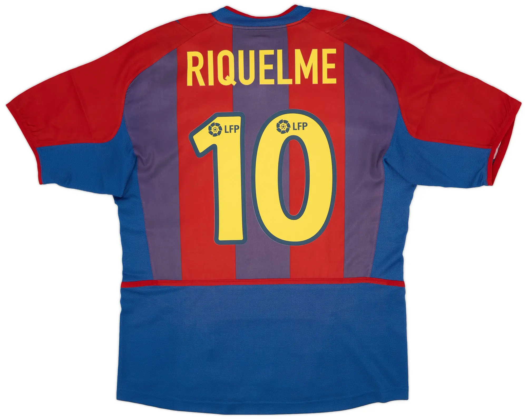 Nike 2002-03 Barcelona Home Shirt Riquelme #10 - 6/10 - (M)