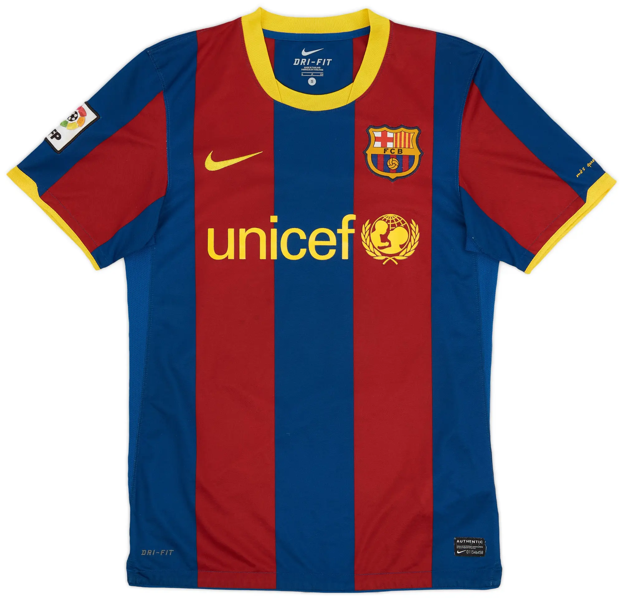 Nike 2010-11 Barcelona Home Shirt - 9/10 - (XL.Boys)