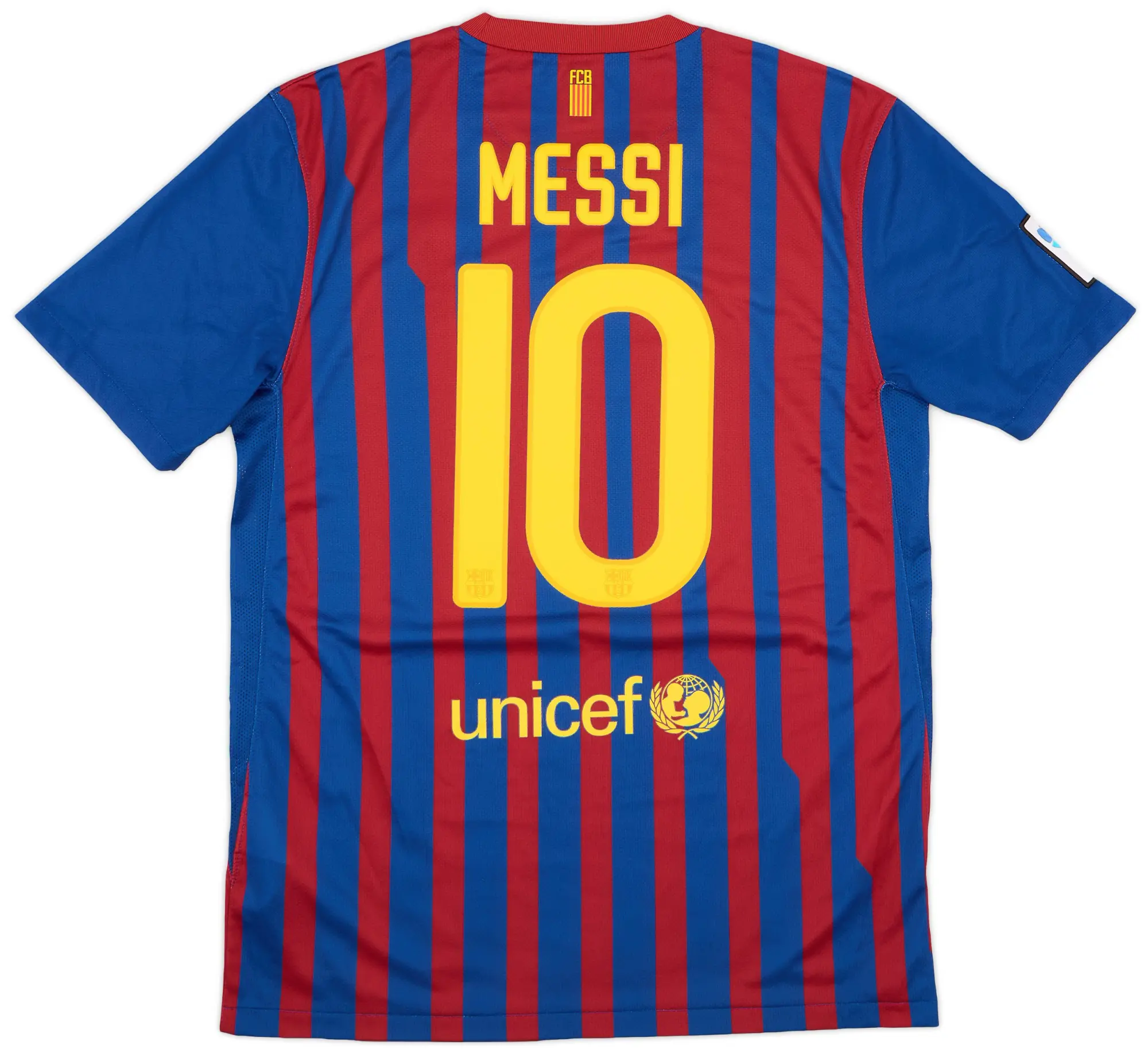 Nike 2011-12 Barcelona Home Shirt - 9/10 - (XL.Boys)