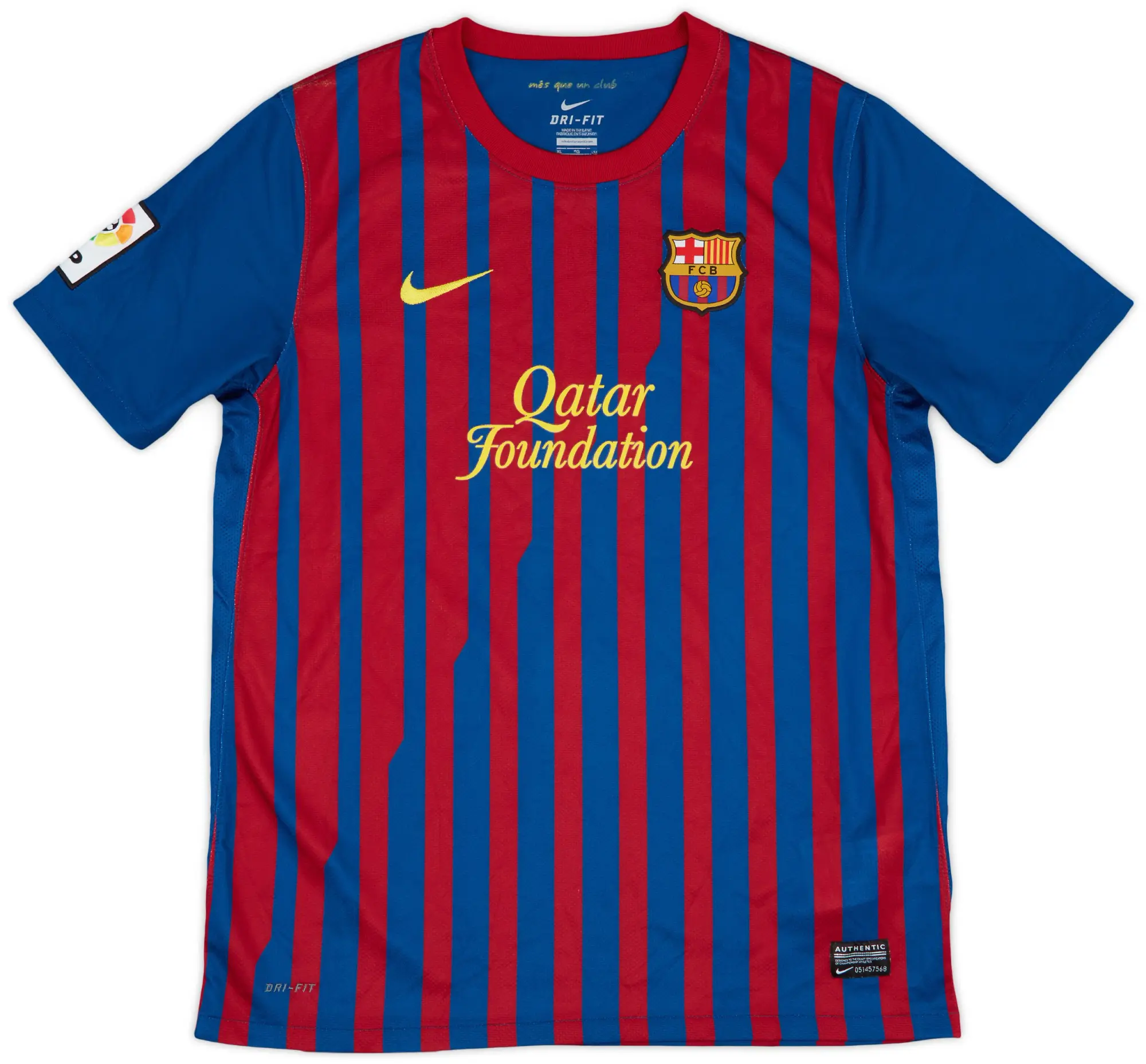 Nike 2011-12 Barcelona Home Shirt - 9/10 - (XL.Boys)