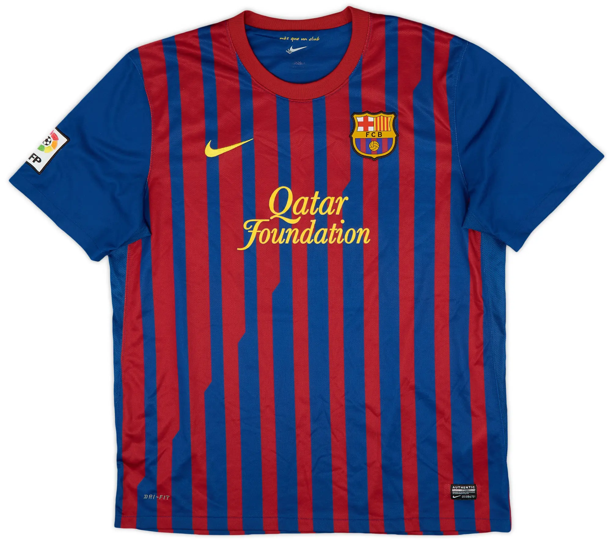 Nike 2011-12 Barcelona Home Shirt Messi #10 - 8/10 - (XL)