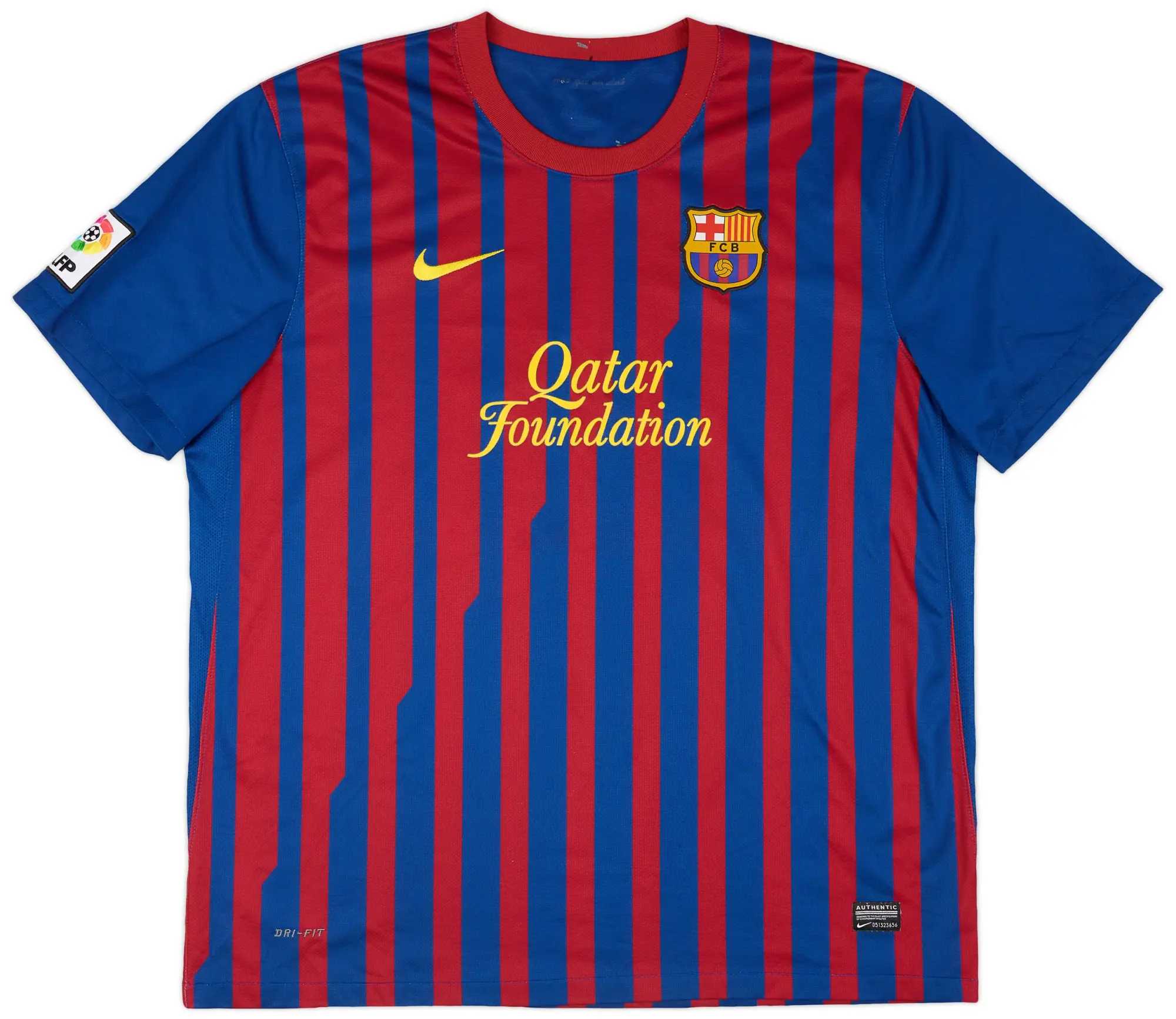 Nike 2011-12 Barcelona Home Shirt Messi #10 - 7/10 - (XXL)