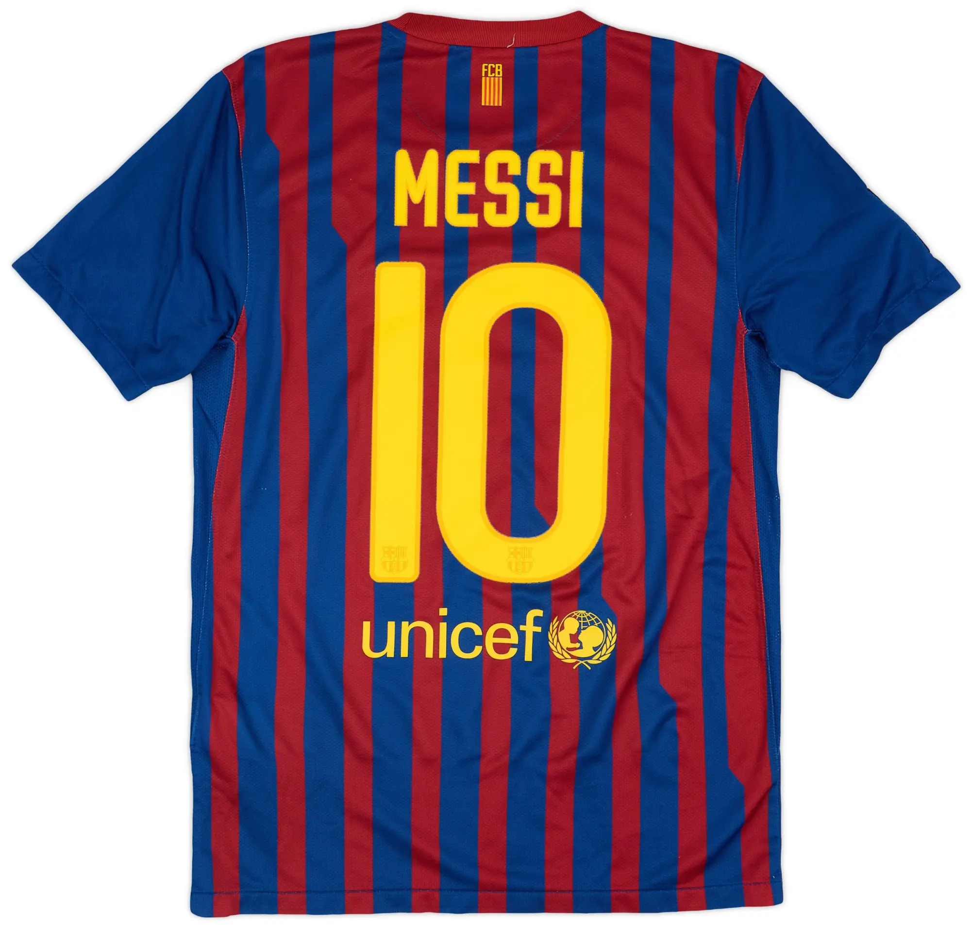 Nike 2011-12 Barcelona Home Shirt Messi #10 - 5/10 - (S)