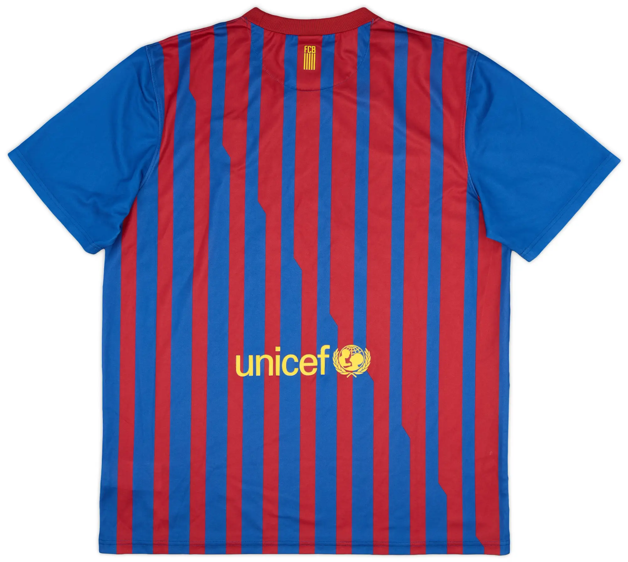 Nike 2011-12 Barcelona Basic Home Shirt - 8/10 - (XL)