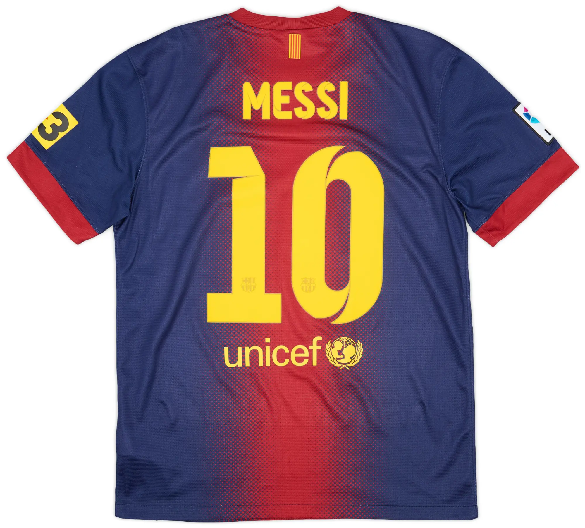 Nike 2012-13 Barcelona Home L/S Shirt Messi #10 - 7/10 - (M)