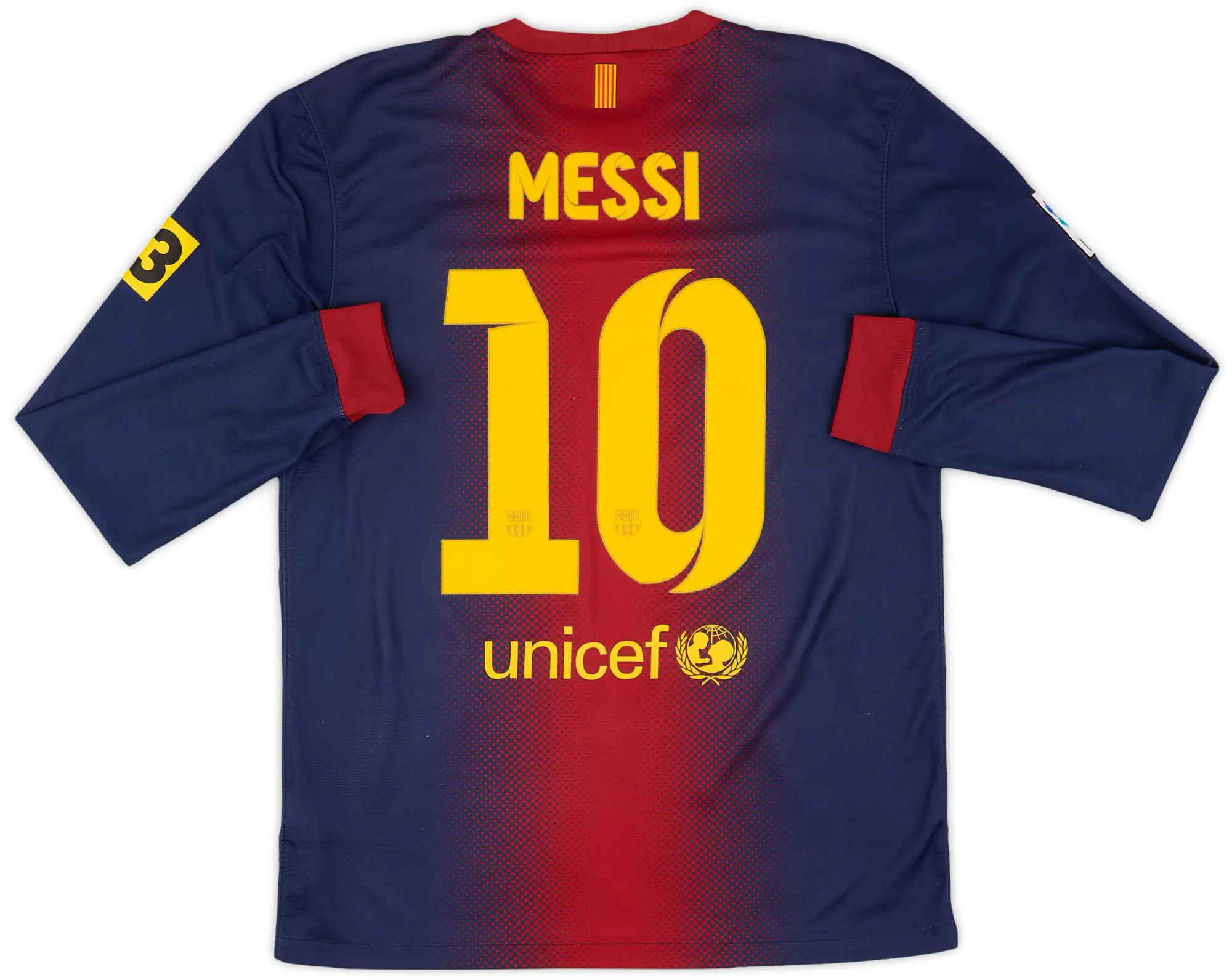 Nike 2012-13 Barcelona Home L/S Shirt Messi #10 - 7/10 - (M)