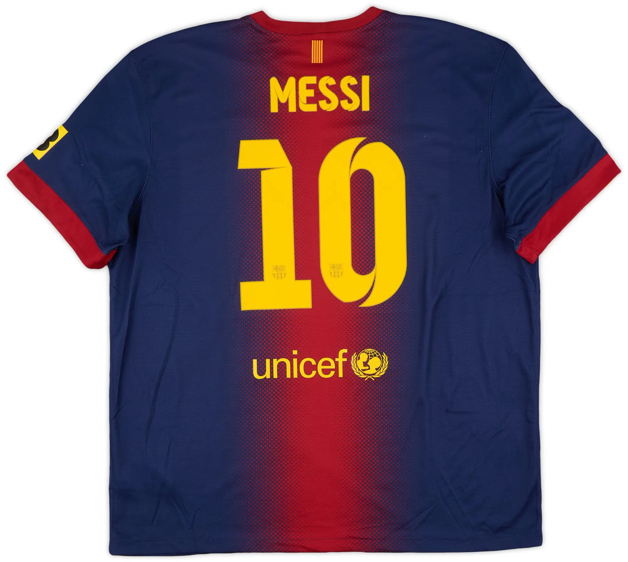 Nike 2012-13 Barcelona Home Shirt Messi #10 - 9/10 - (XXL)