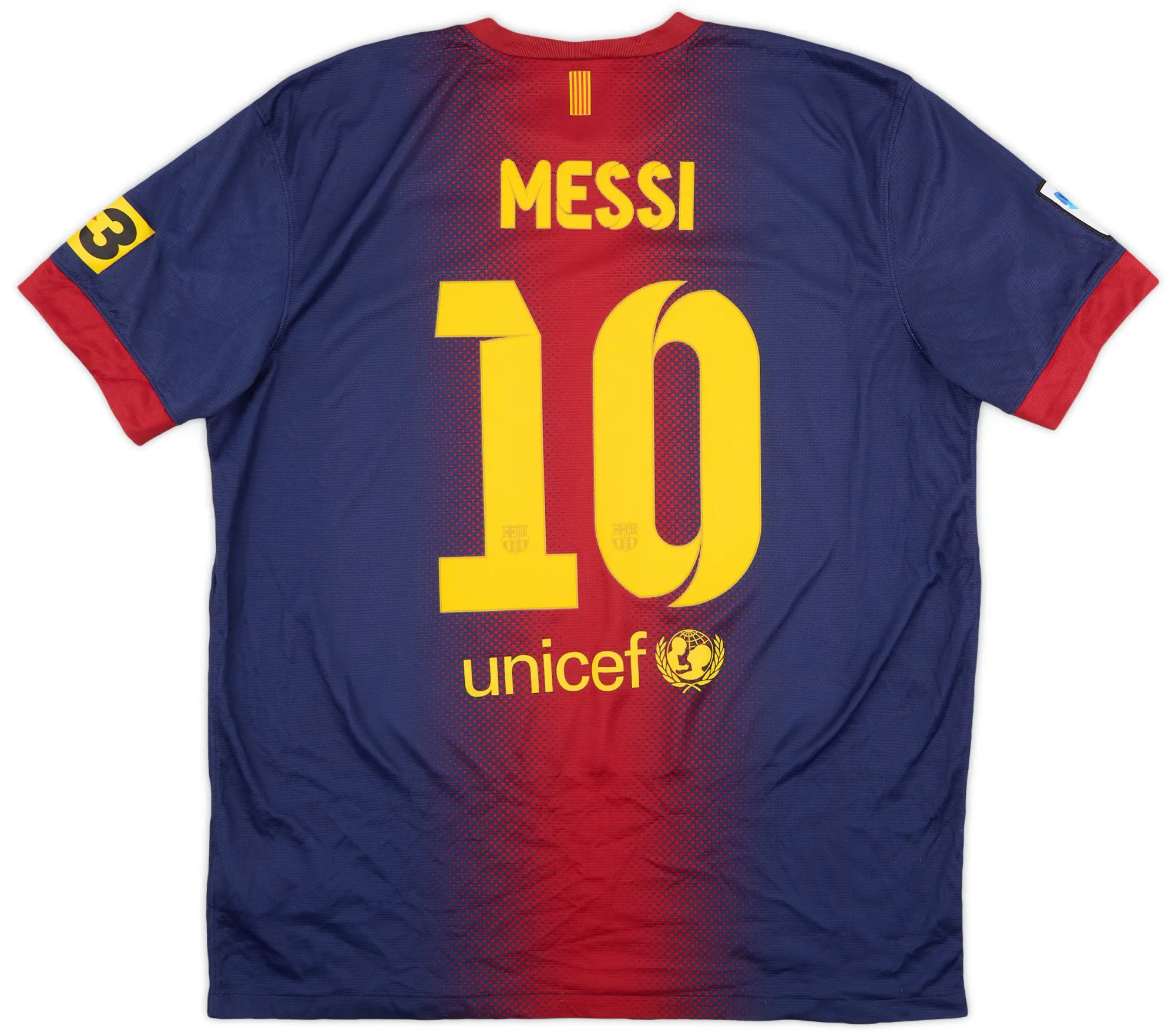 Nike 2012-13 Barcelona Home Shirt Messi #10 - 8/10 - (XL)