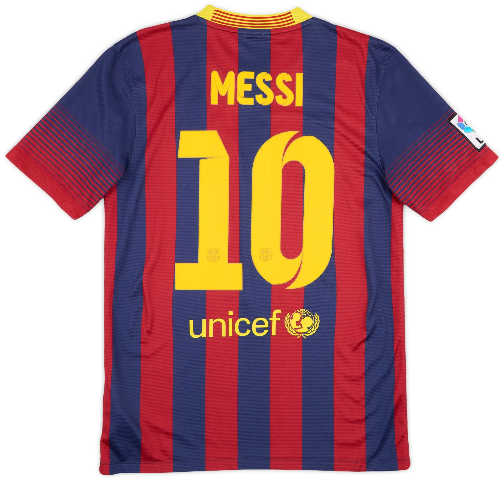 Nike 2013-14 Barcelona Home Shirt Messi #10 - 8/10 - (S)