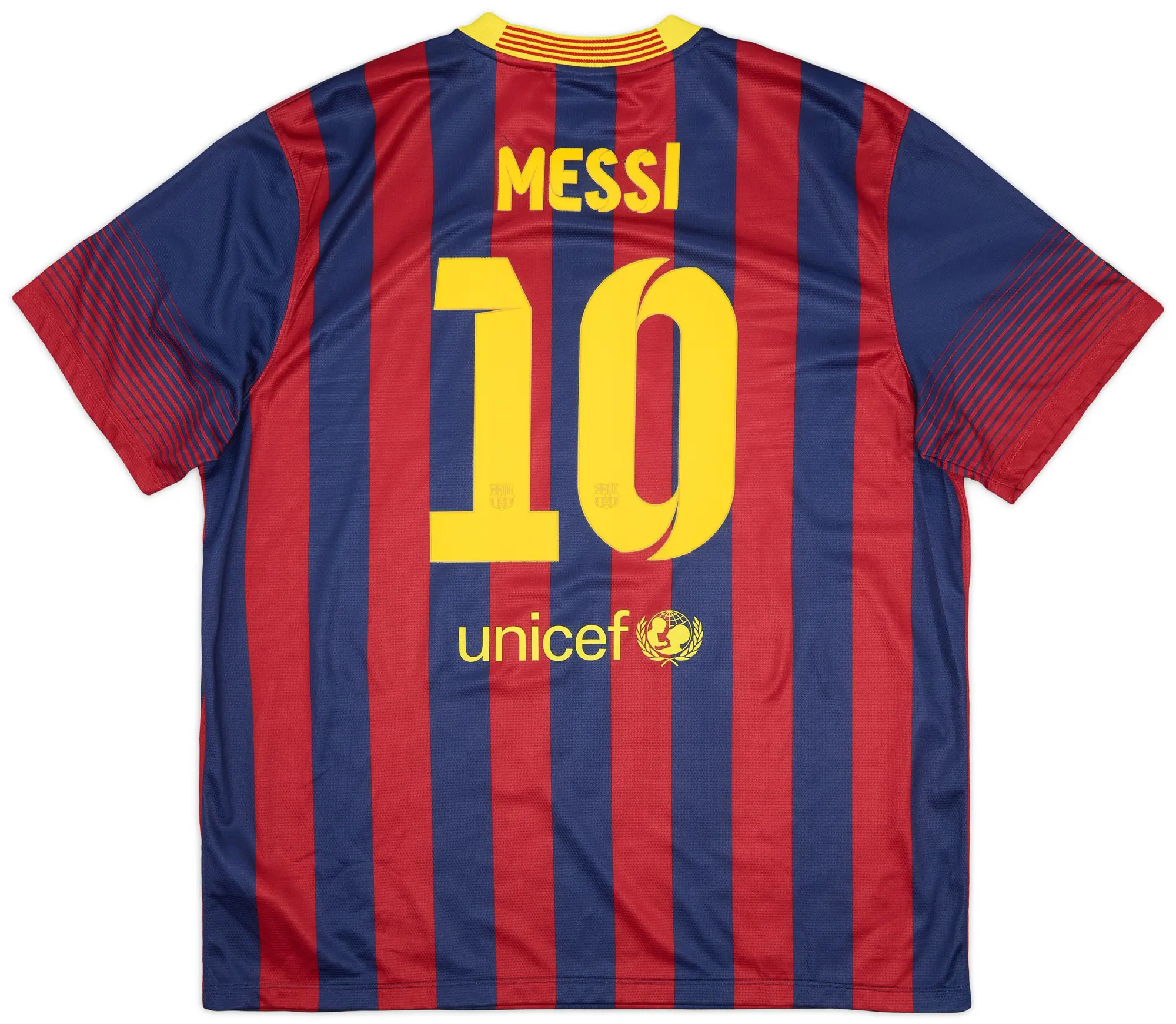 Nike 2013-14 Barcelona Home Shirt Messi #10 (XXL)