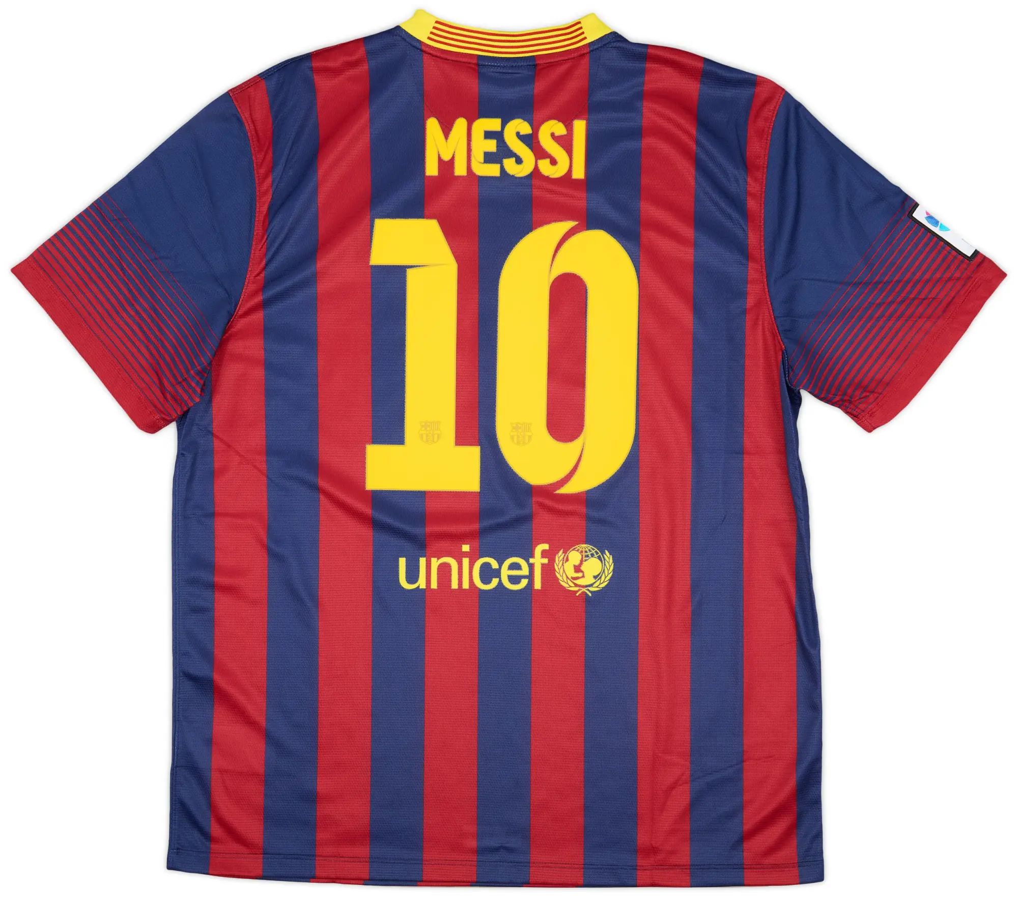 Nike 2013-14 Barcelona Home Shirt Messi #10 (XXL)