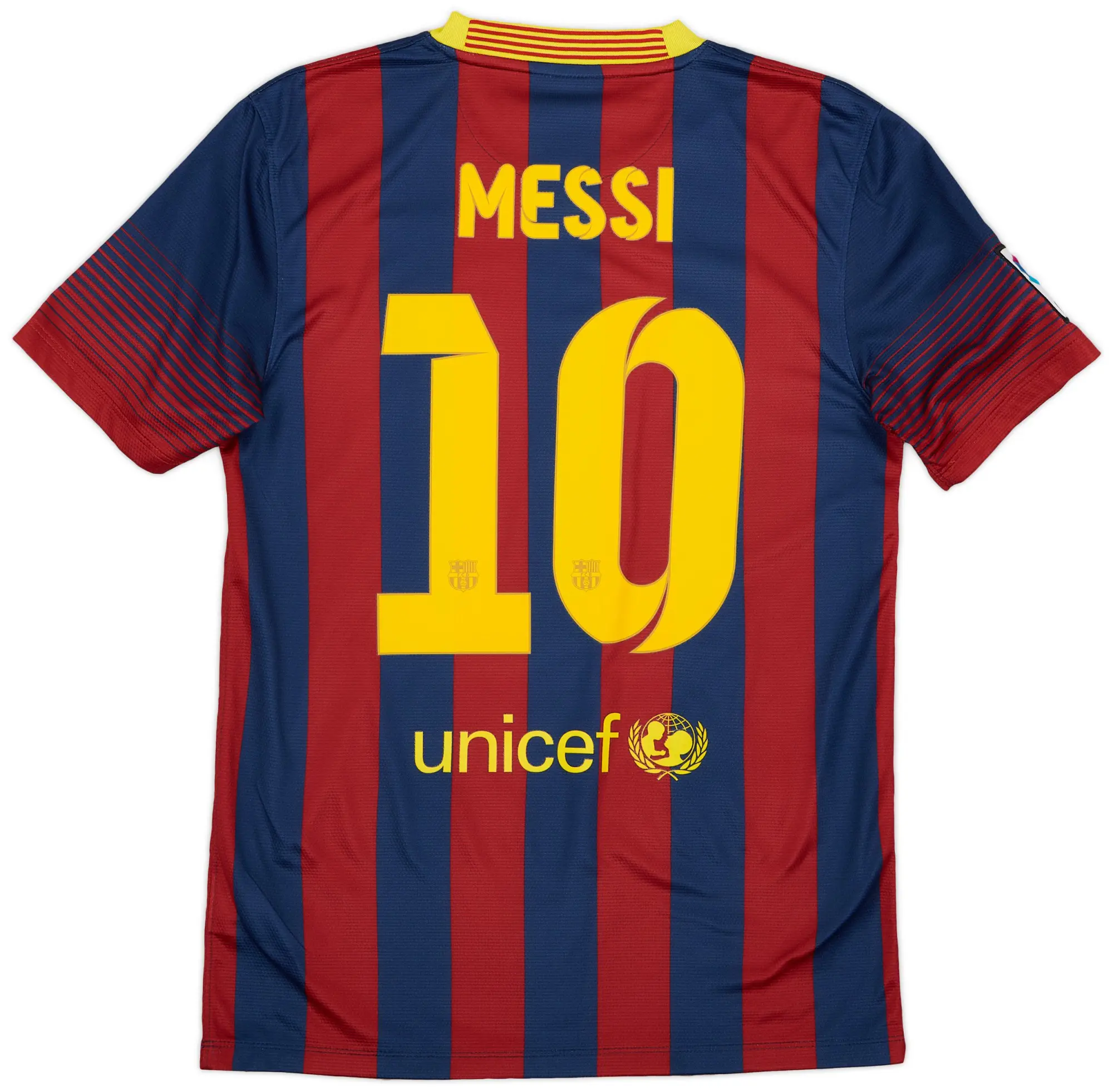 Nike 2013-14 Barcelona Home Shirt - 7/10 - (XL.Boys)