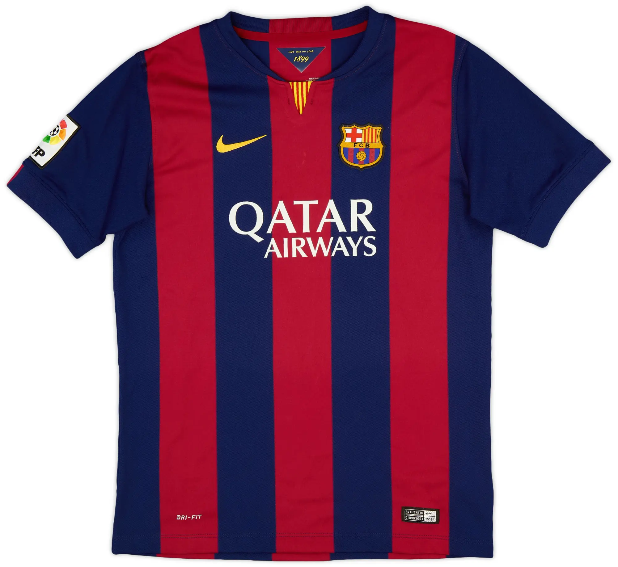 Nike 2014-15 Barcelona Home Shirt - 7/10 - (XL.Boys)