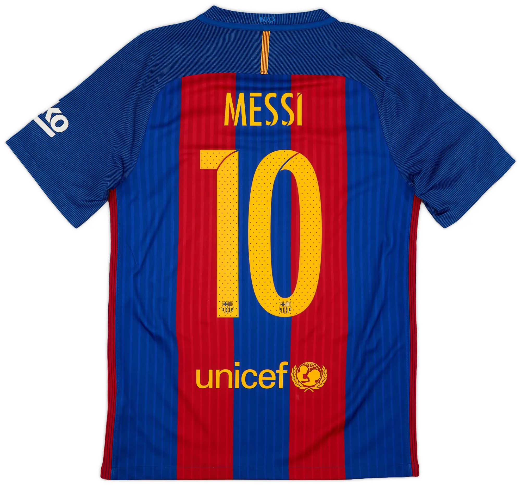 Nike 2016-17 Barcelona Home Shirt - 8/10 - (M.Boys)