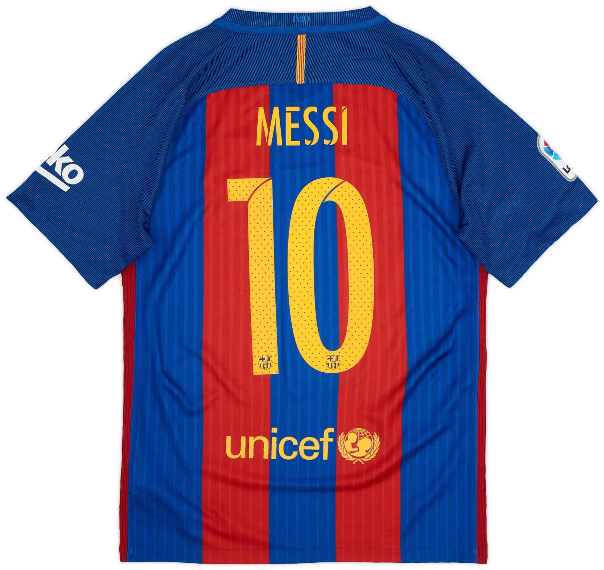 Nike 2016-17 Barcelona Home Shirt Messi #10 - 9/10 - (S)