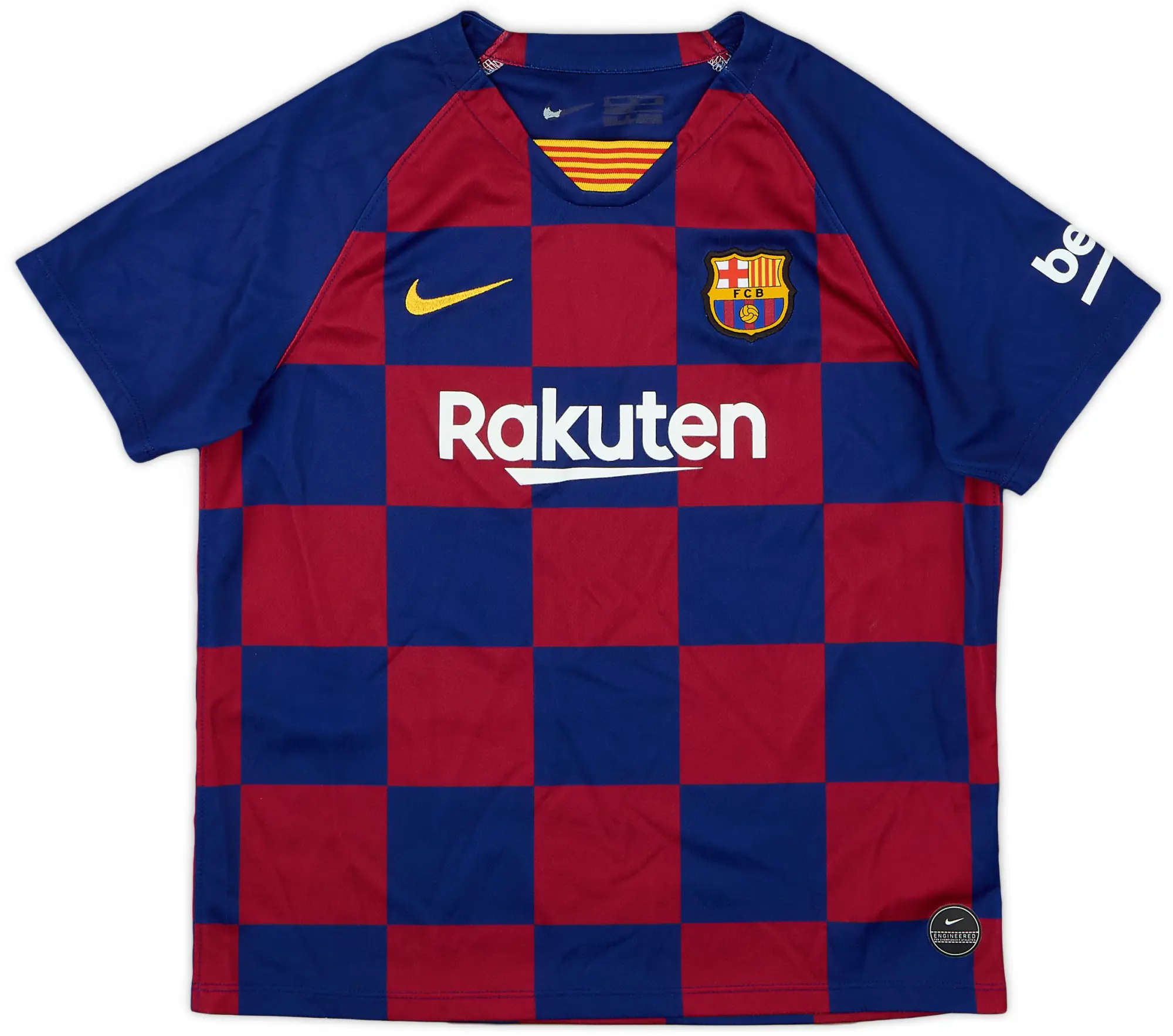 Nike 2019-20 Barcelona Home Shirt - 8/10 - (S.Boys)