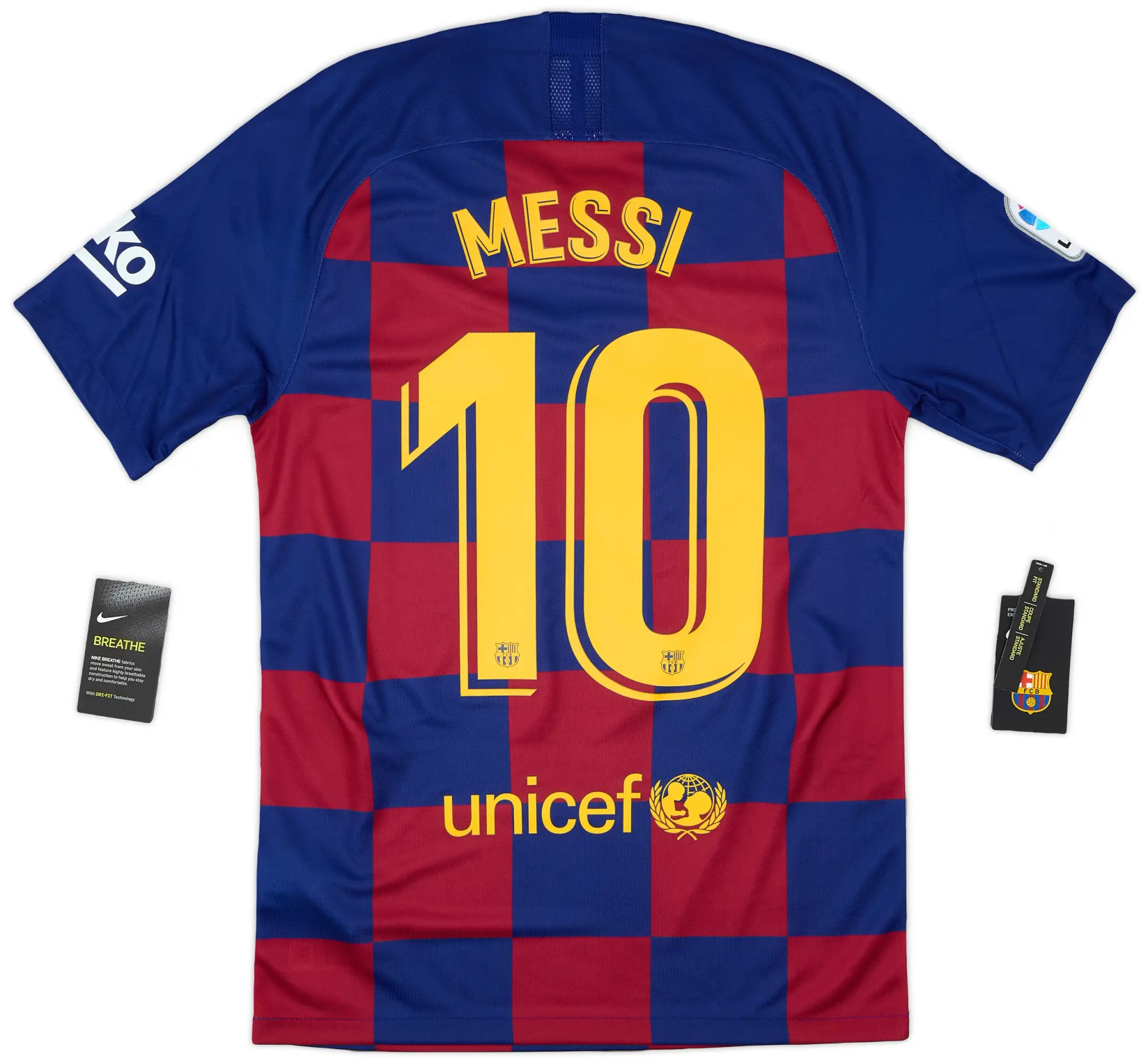 Nike 2019-20 Barcelona Home Shirt Messi #10 (S)