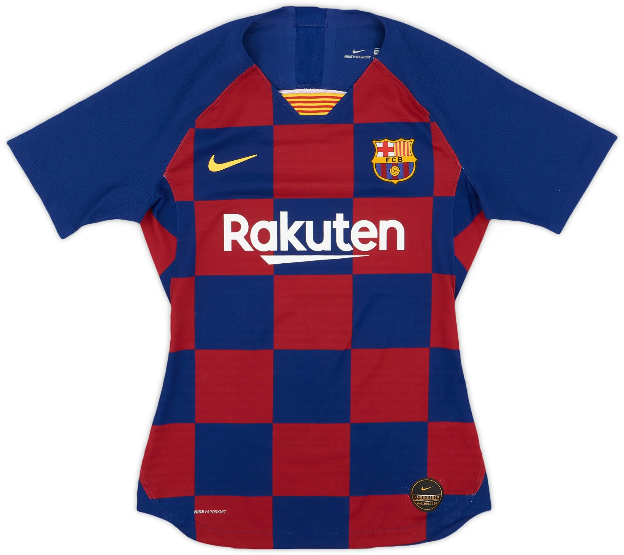 Nike 2019-20 Barcelona Authentic Home Shirt - 8/10 - (XS)