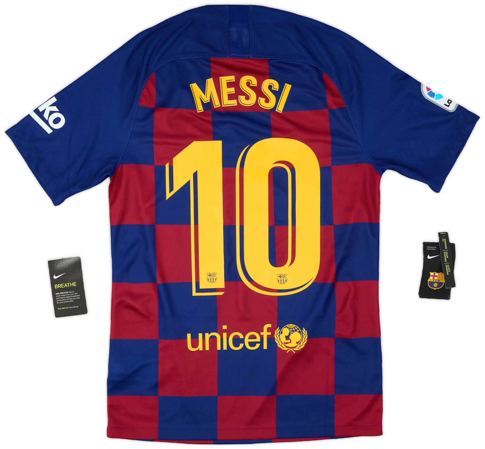 Nike 2019-20 Barcelona Home Shirt Messi #10 (S)