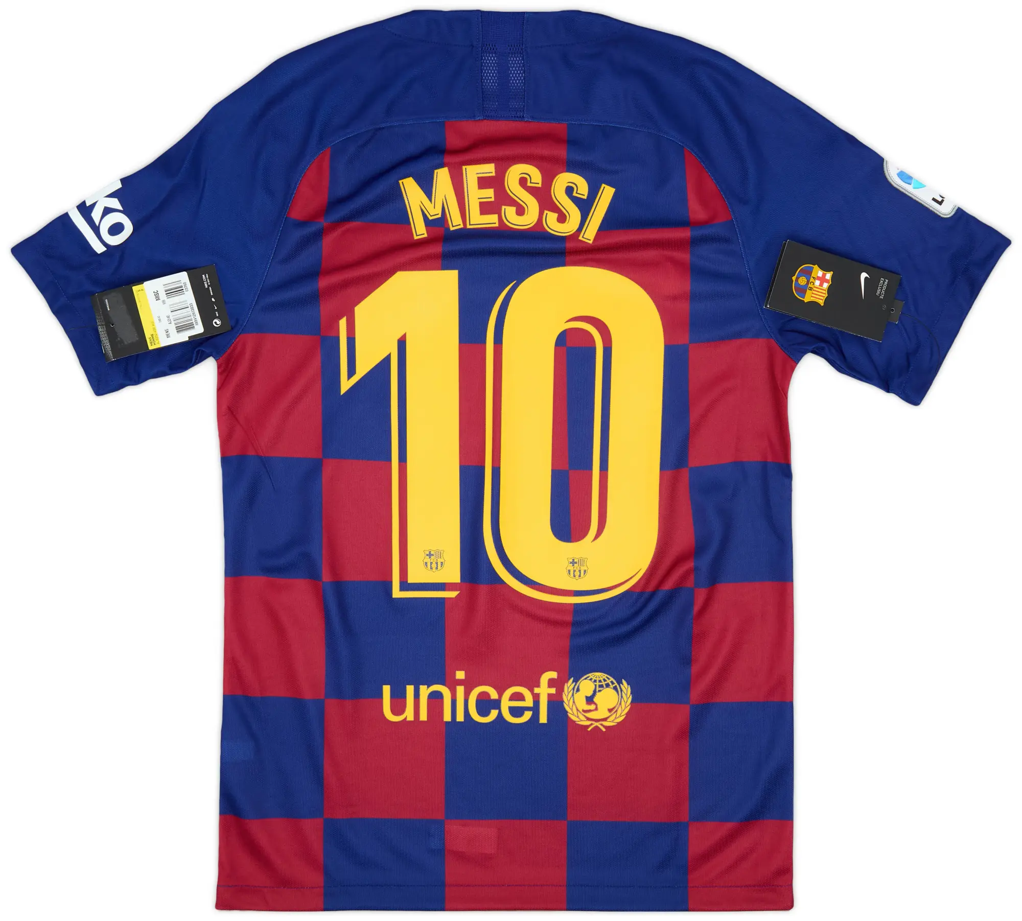 Nike 2019-20 Barcelona Home Shirt Messi #10 - 8/10 - (L)