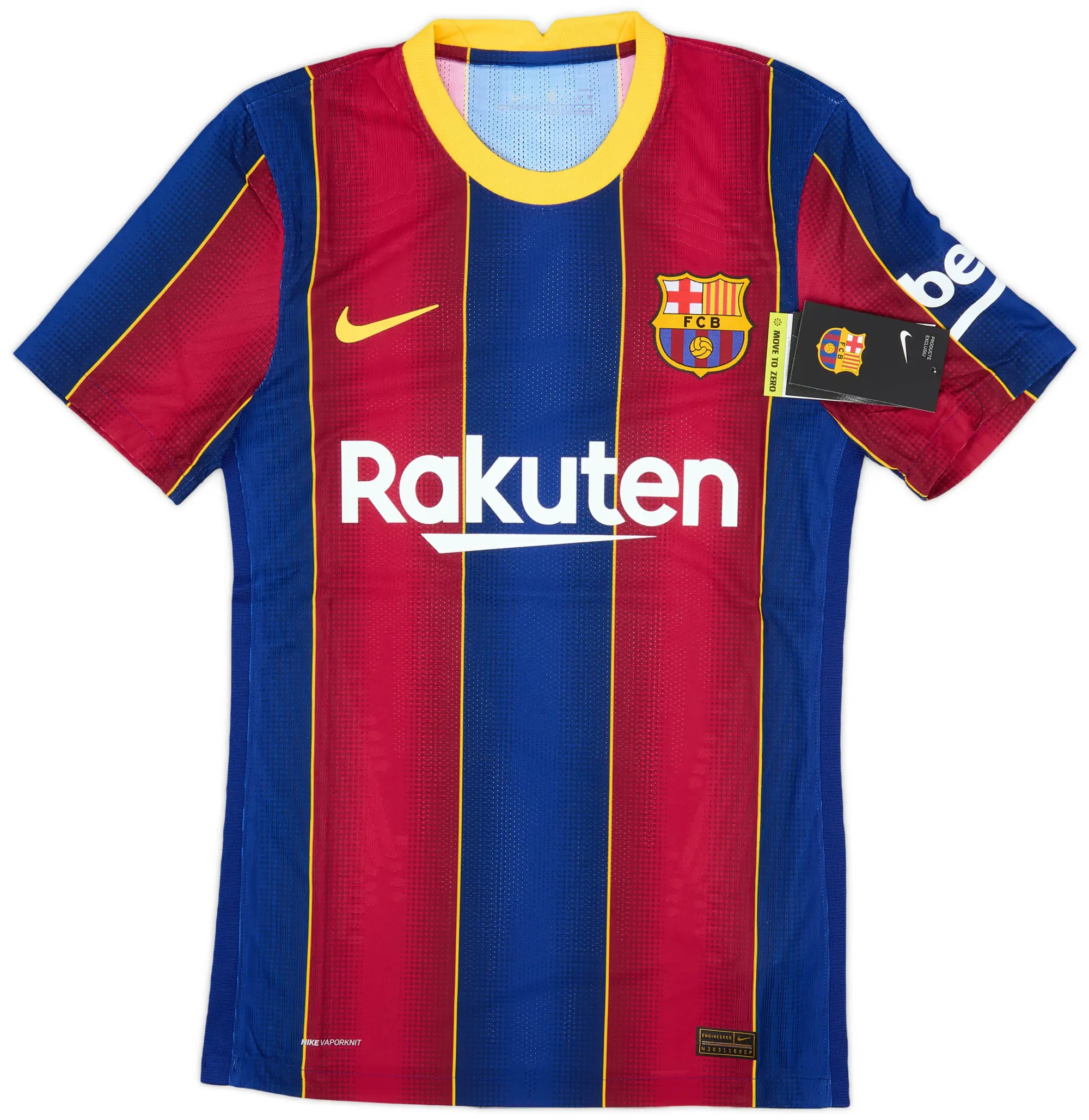 Nike 2020-21 Barcelona Authentic Home Shirt (XS)