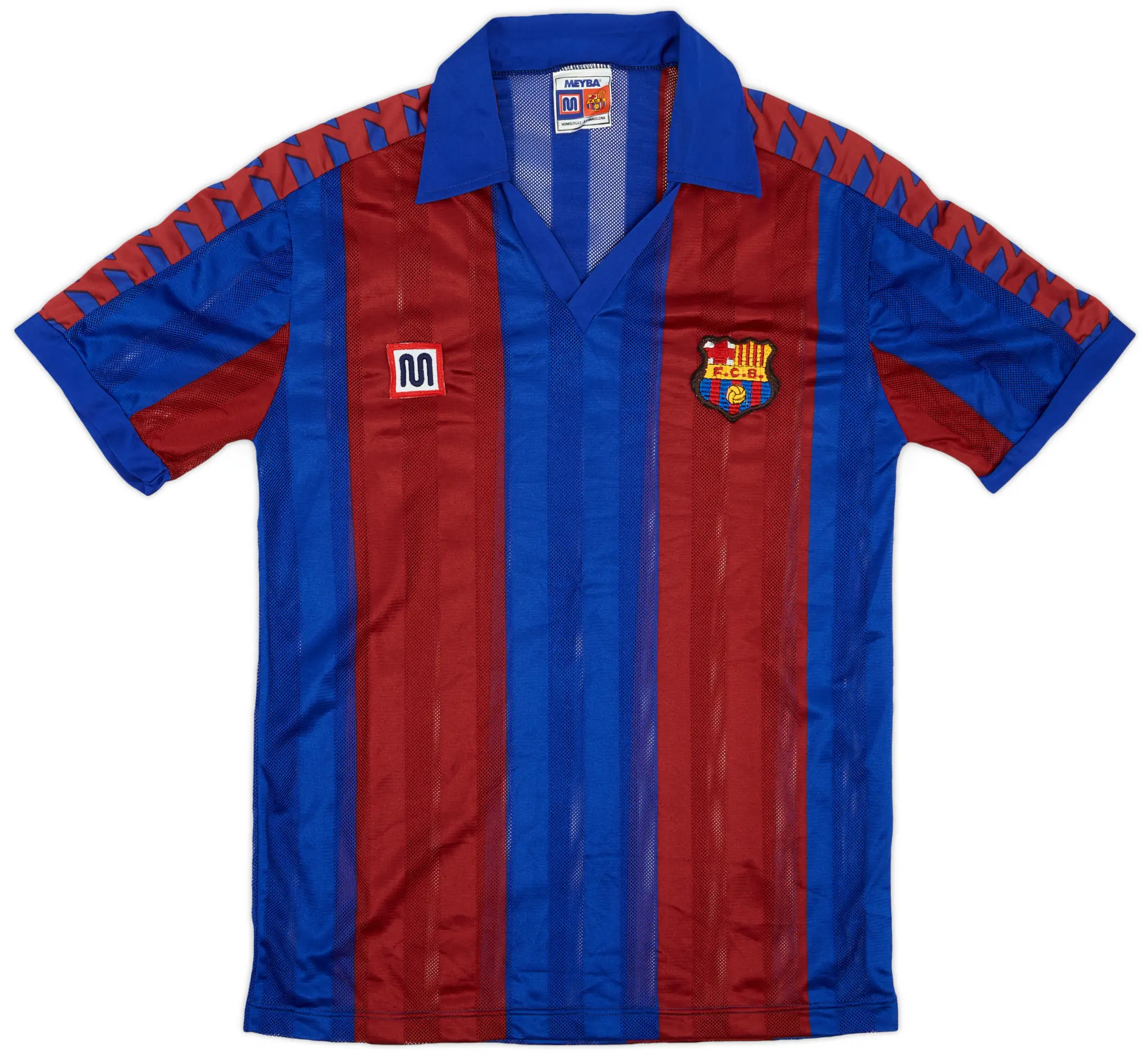 Meyba 1984-89 Barcelona Home Shirt - 8/10 - (S)