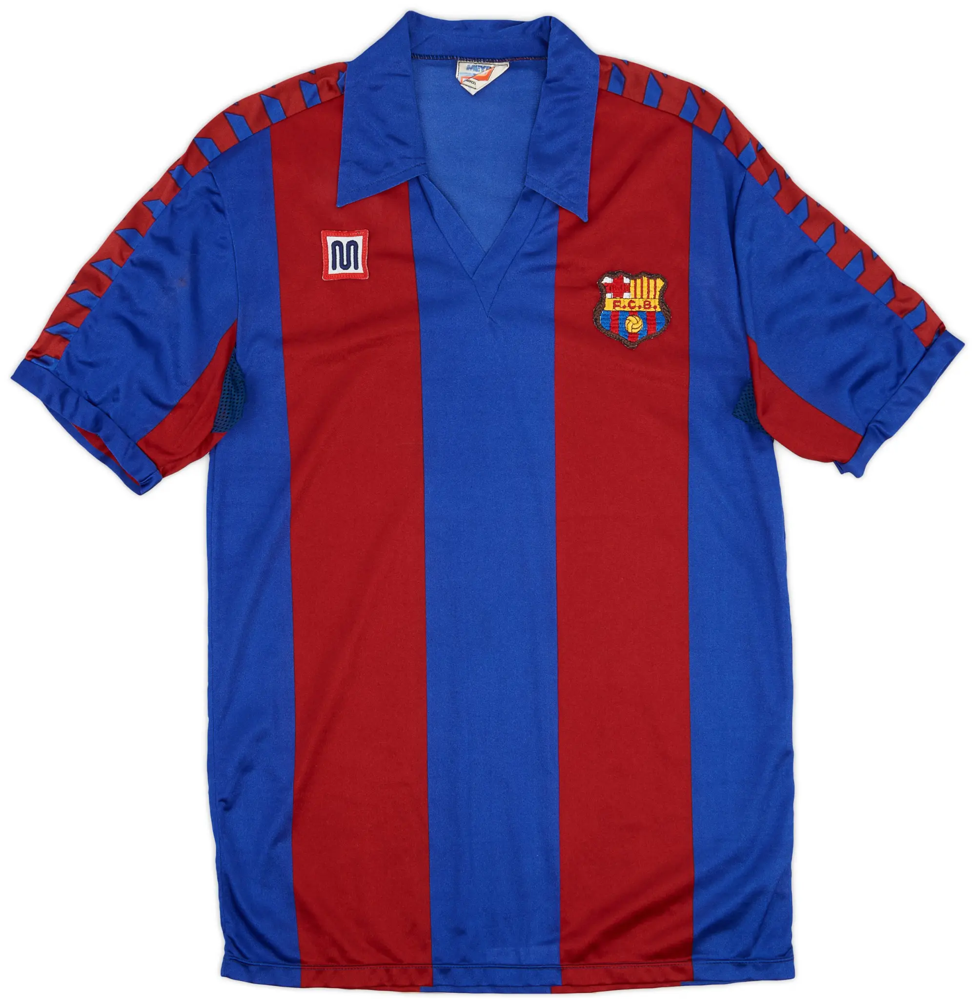 Meyba 1984-89 Barcelona Home Shirt - 8/10 - (M)