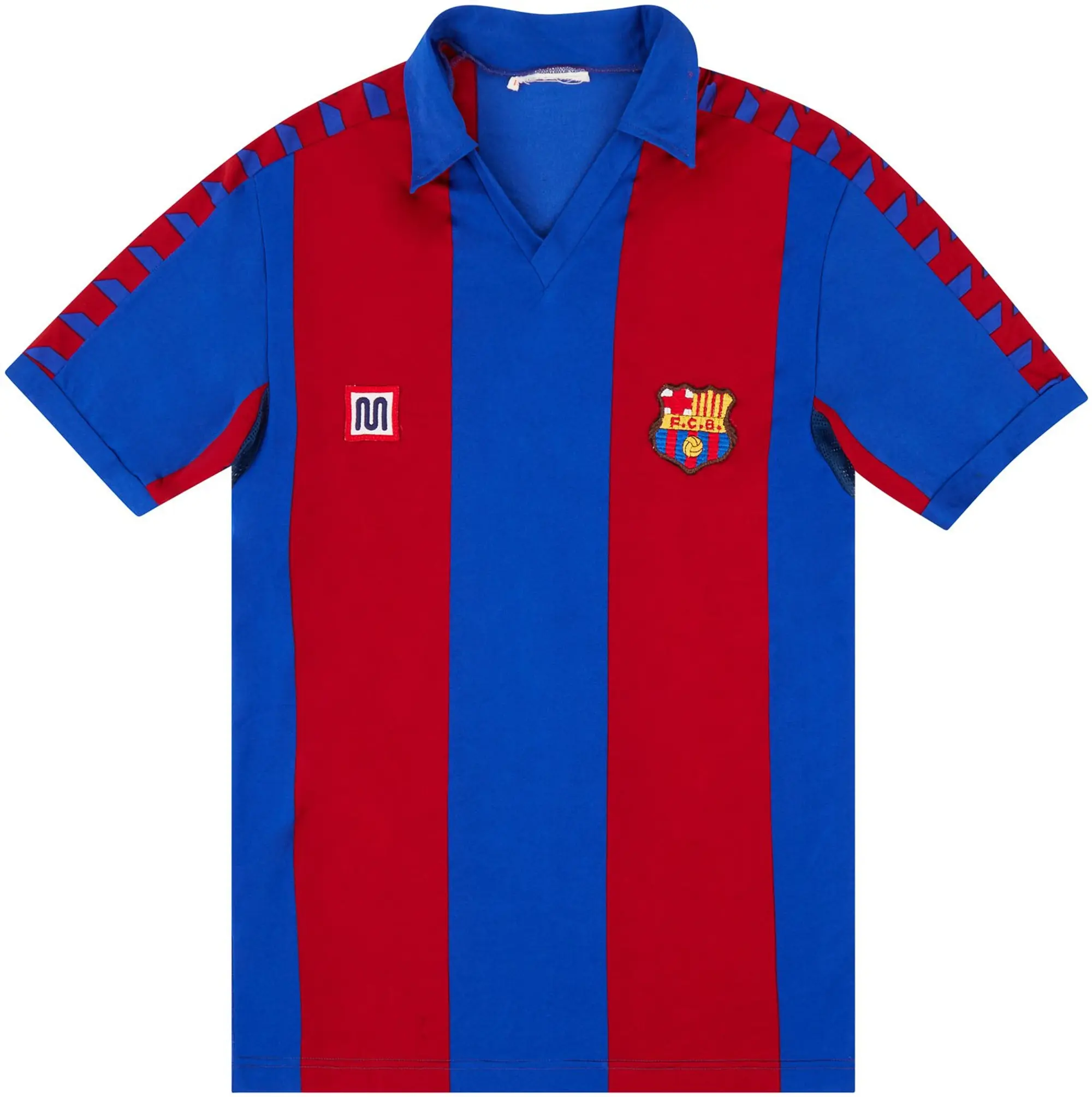 Meyba 1984-89 Barcelona Home Shirt - 8/10 - (S)