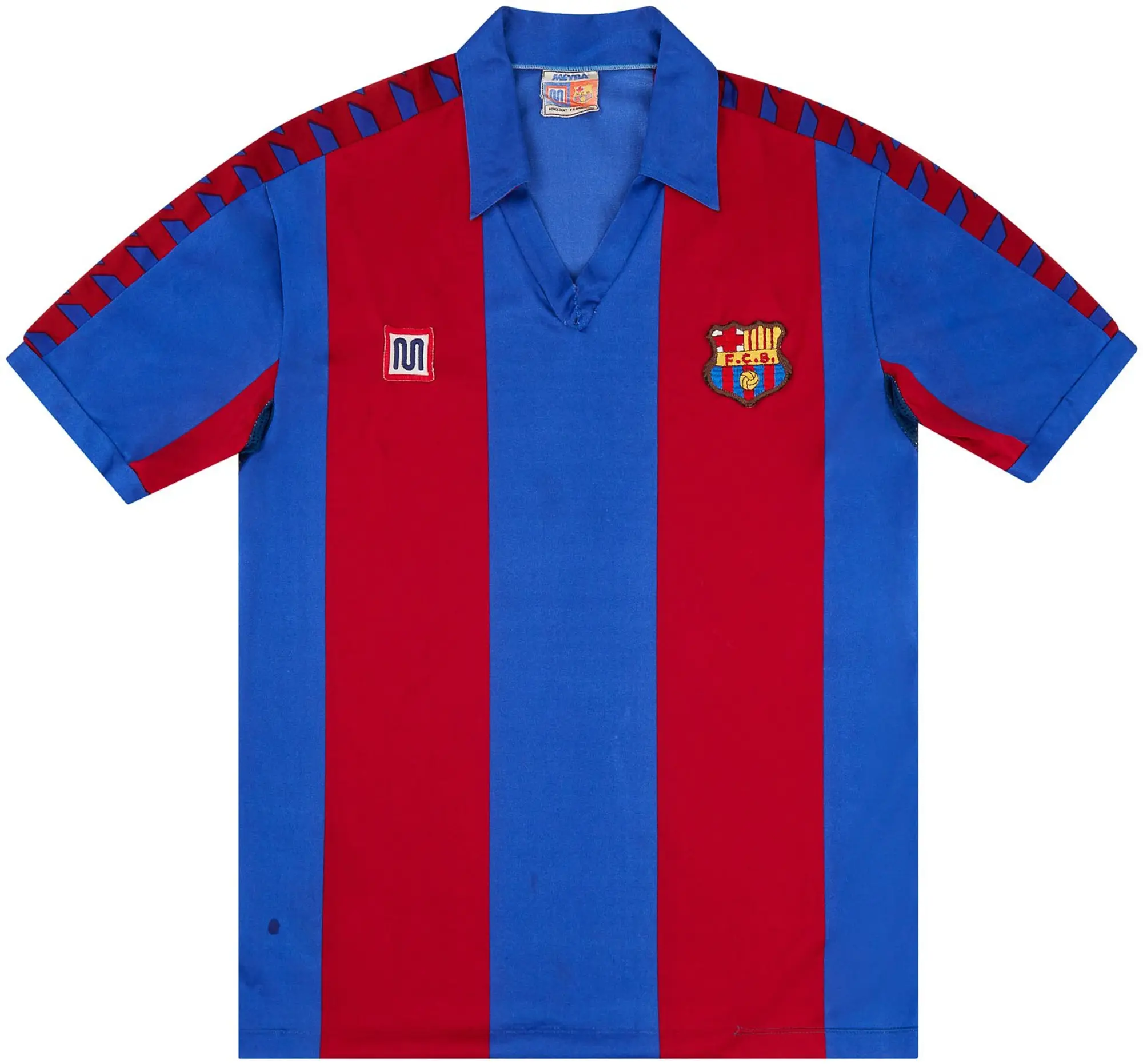 Meyba 1984-89 Barcelona Home Shirt - 6/10 - (S)