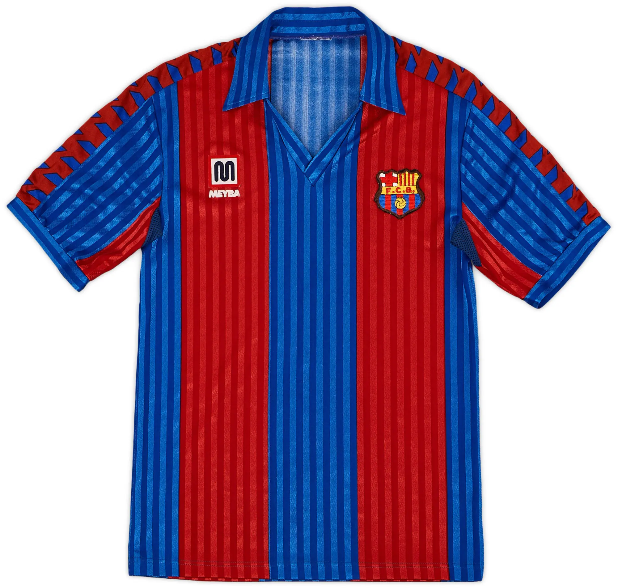 Meyba 1989-92 Barcelona Home Shirt - 8/10 - (S)