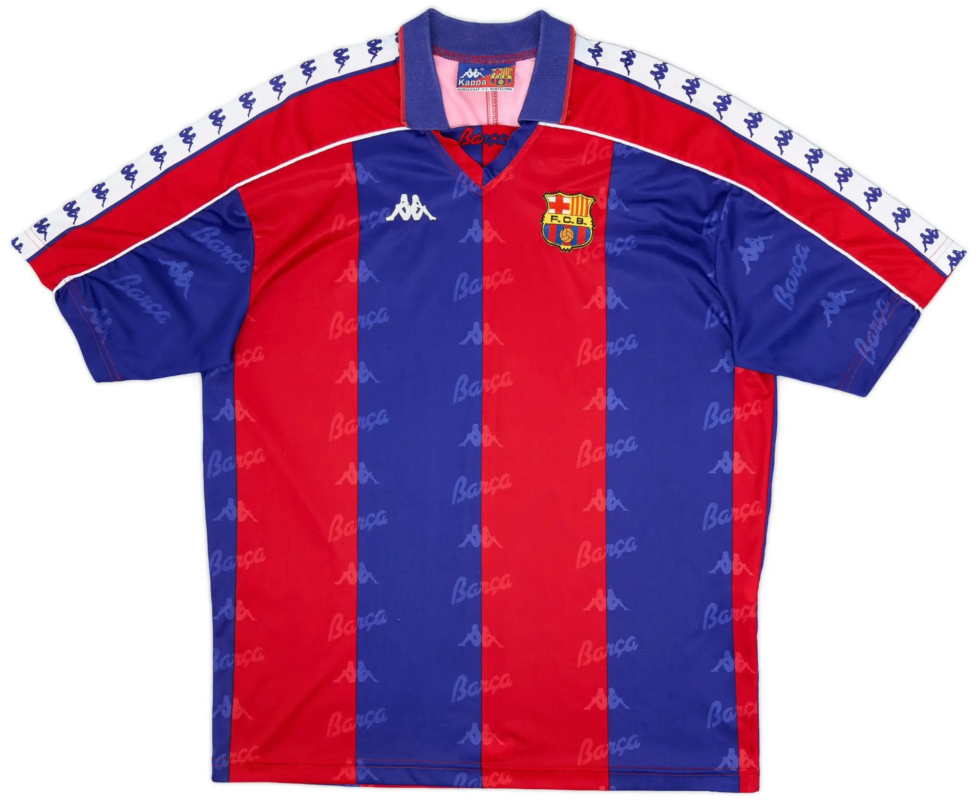 Kappa 1993-95 Barcelona Home Shirt - 8/10 - (XL)