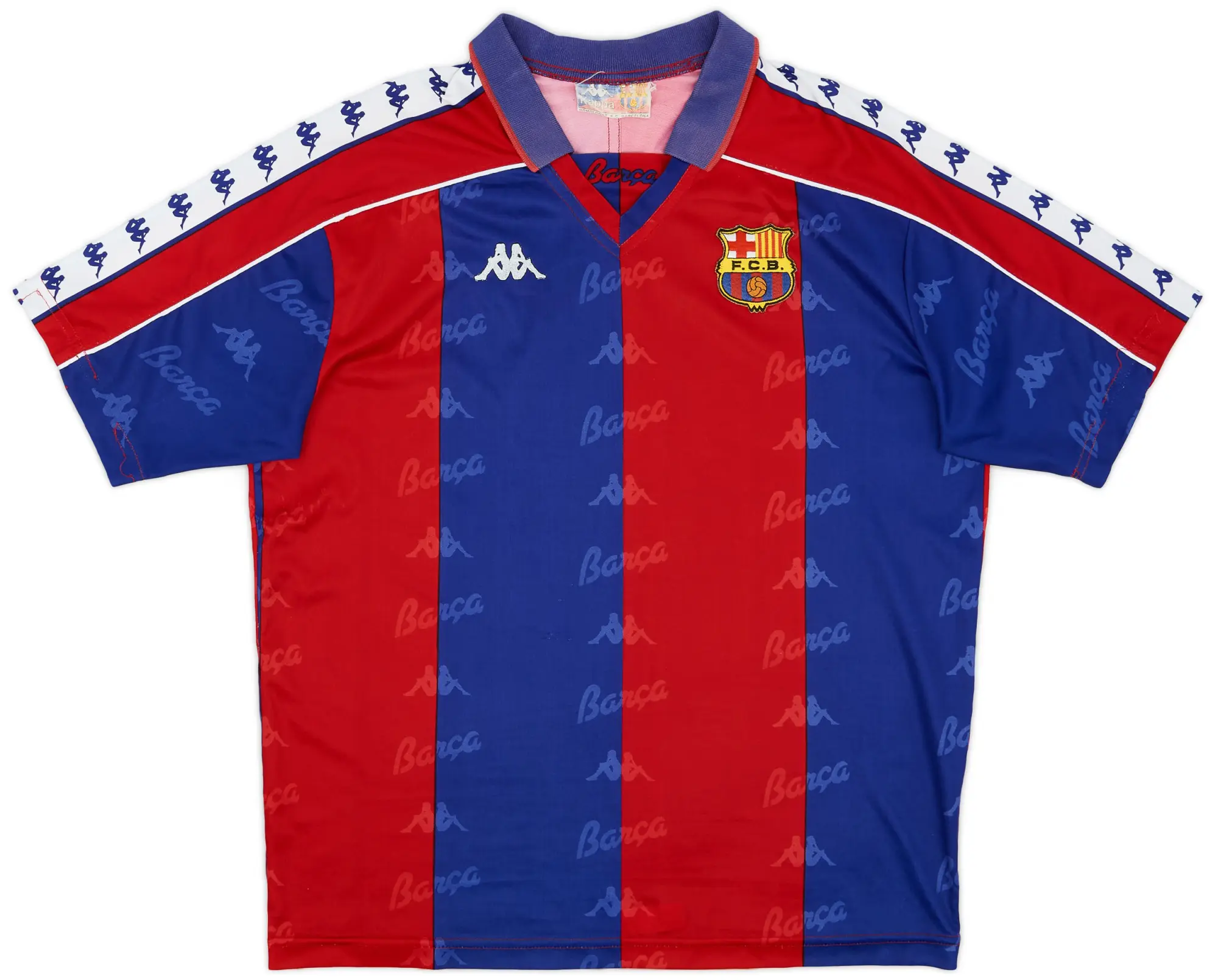 Kappa 1992-95 Barcelona Home Shirt - 6/10 - (M)