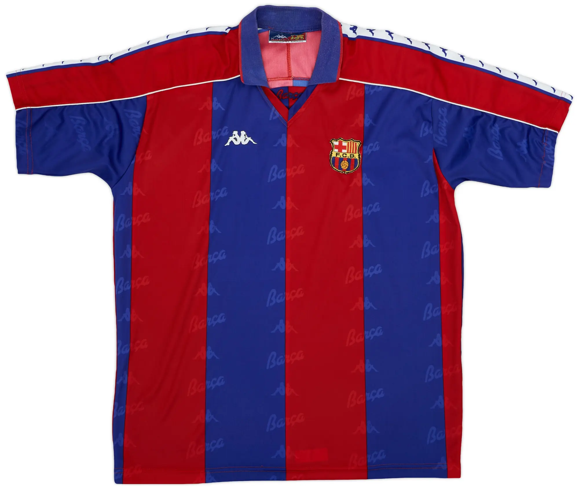 Kappa 1992-95 Barcelona Home Shirt - 8/10 - (XL)