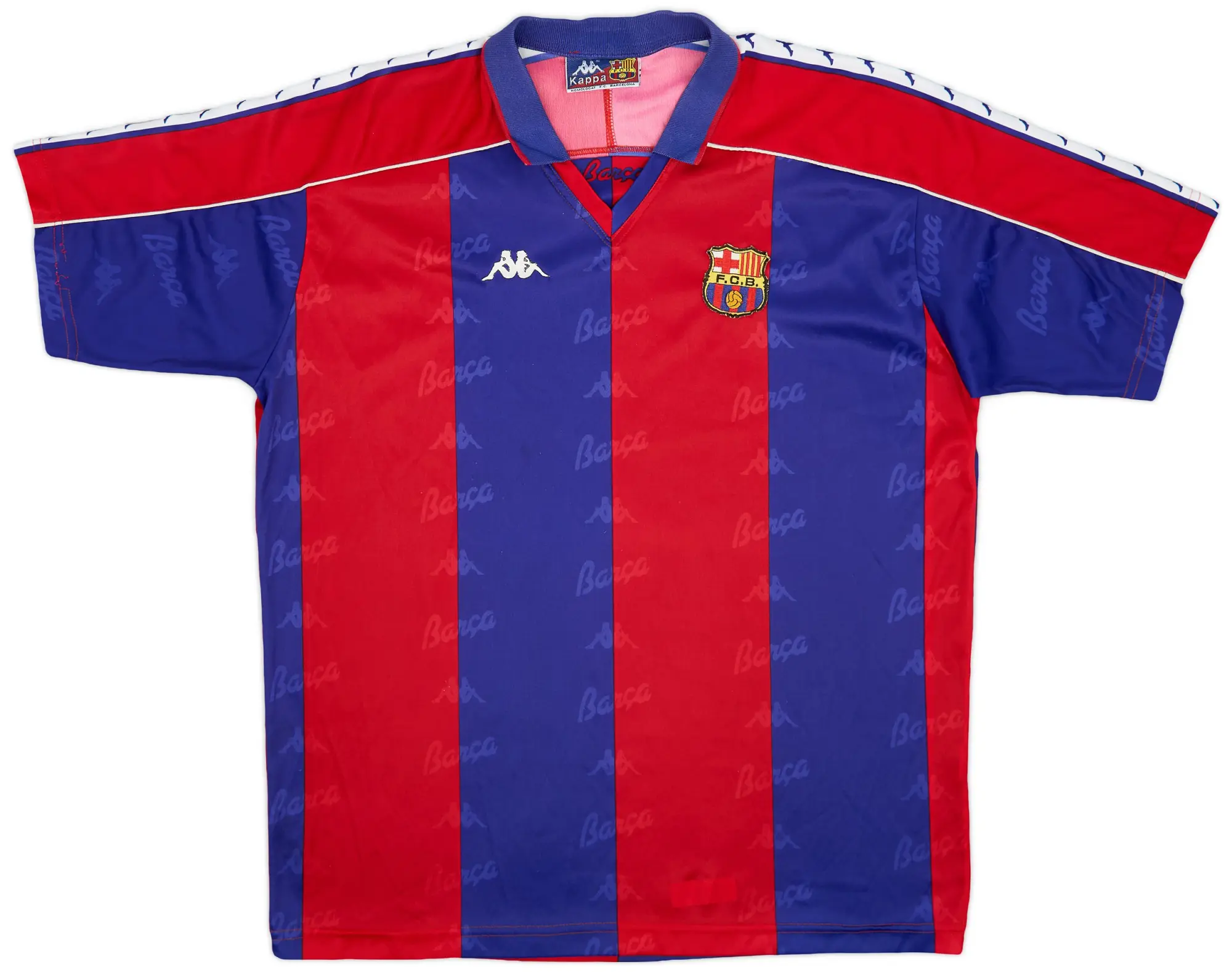 Kappa 1992-95 Barcelona Home Shirt - 8/10 - (XL)