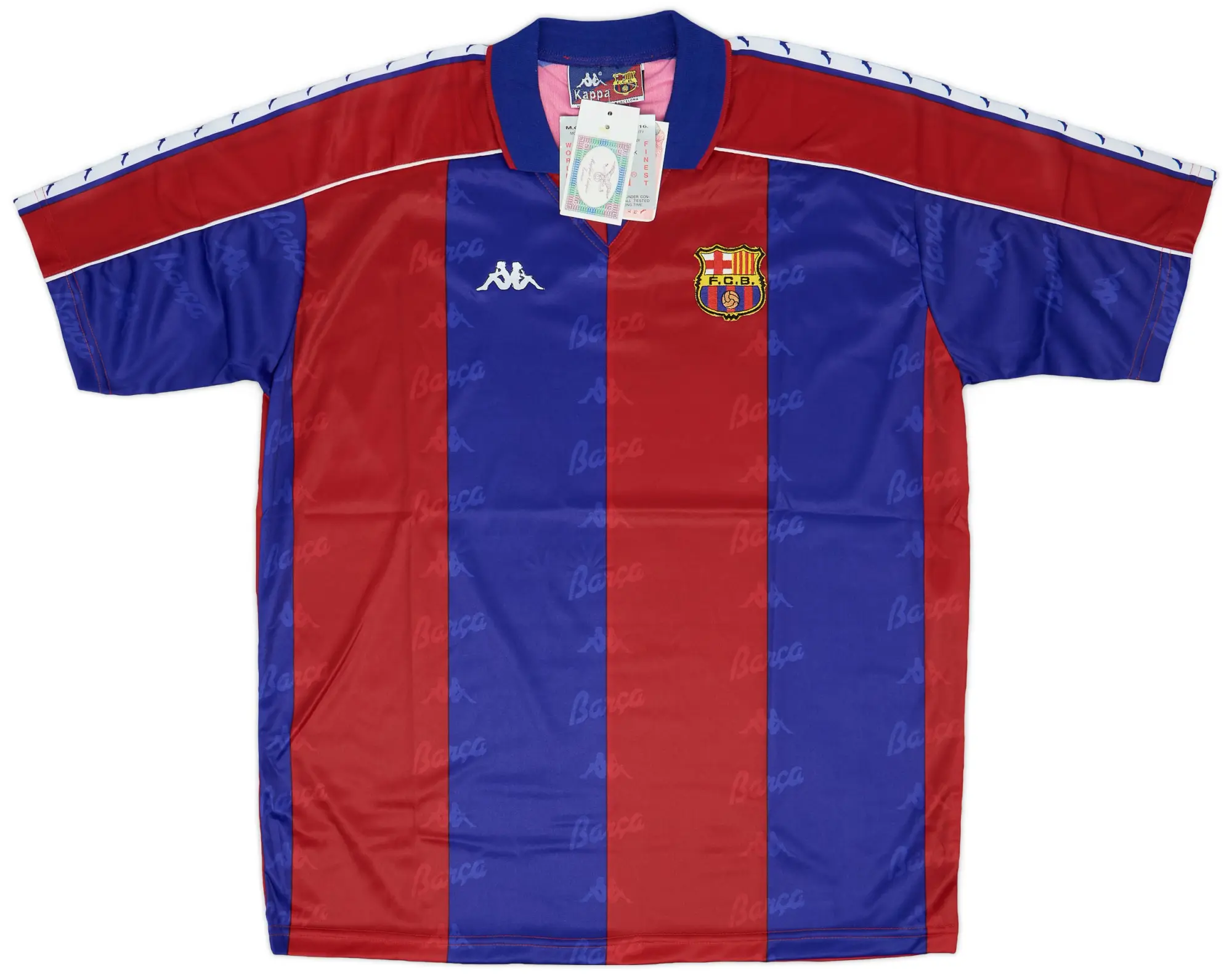 Kappa 1992-95 Barcelona Home Shirt (XL)